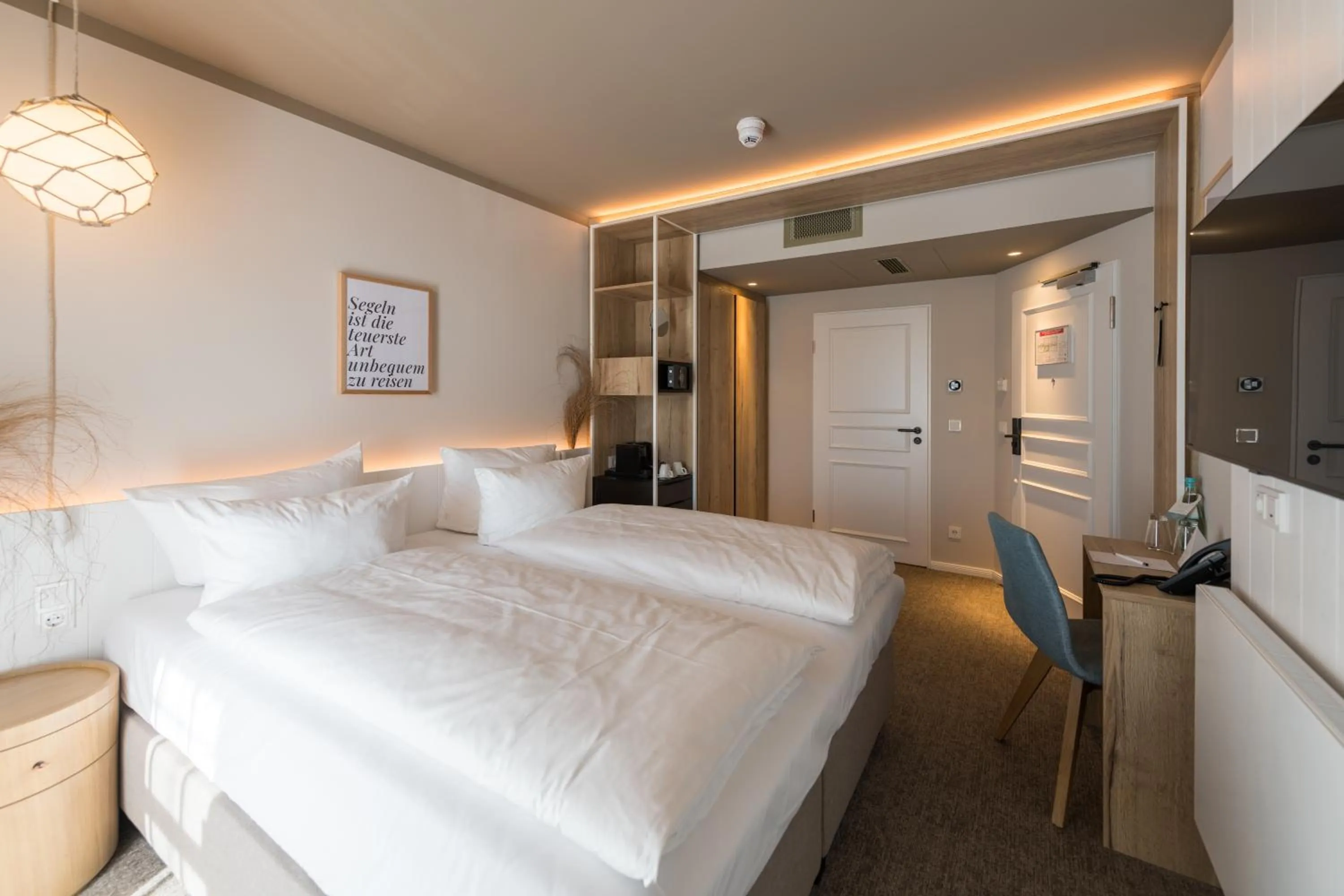 Bed in Hafenhotel zu Putbus