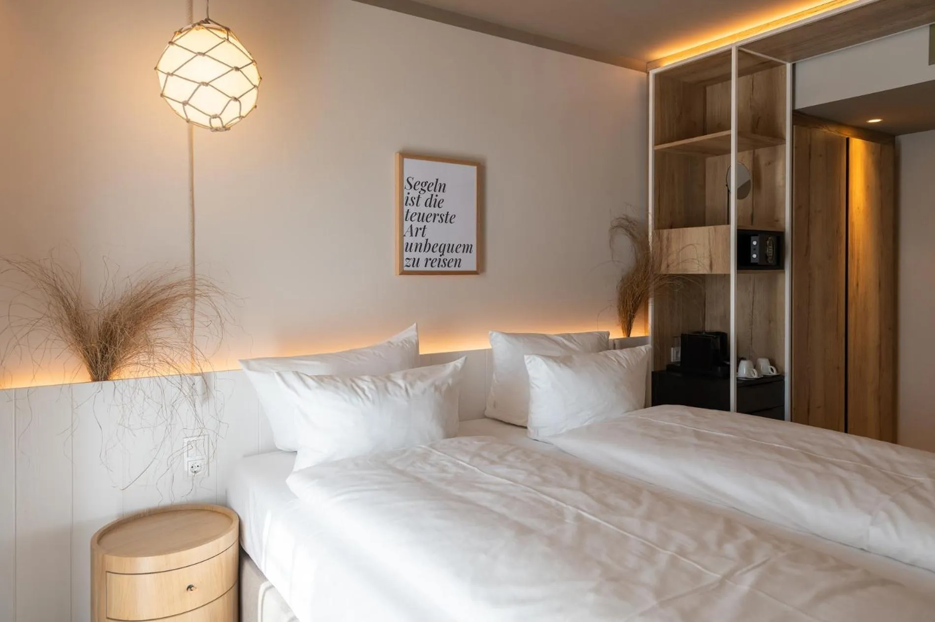 Bed in Hafenhotel zu Putbus