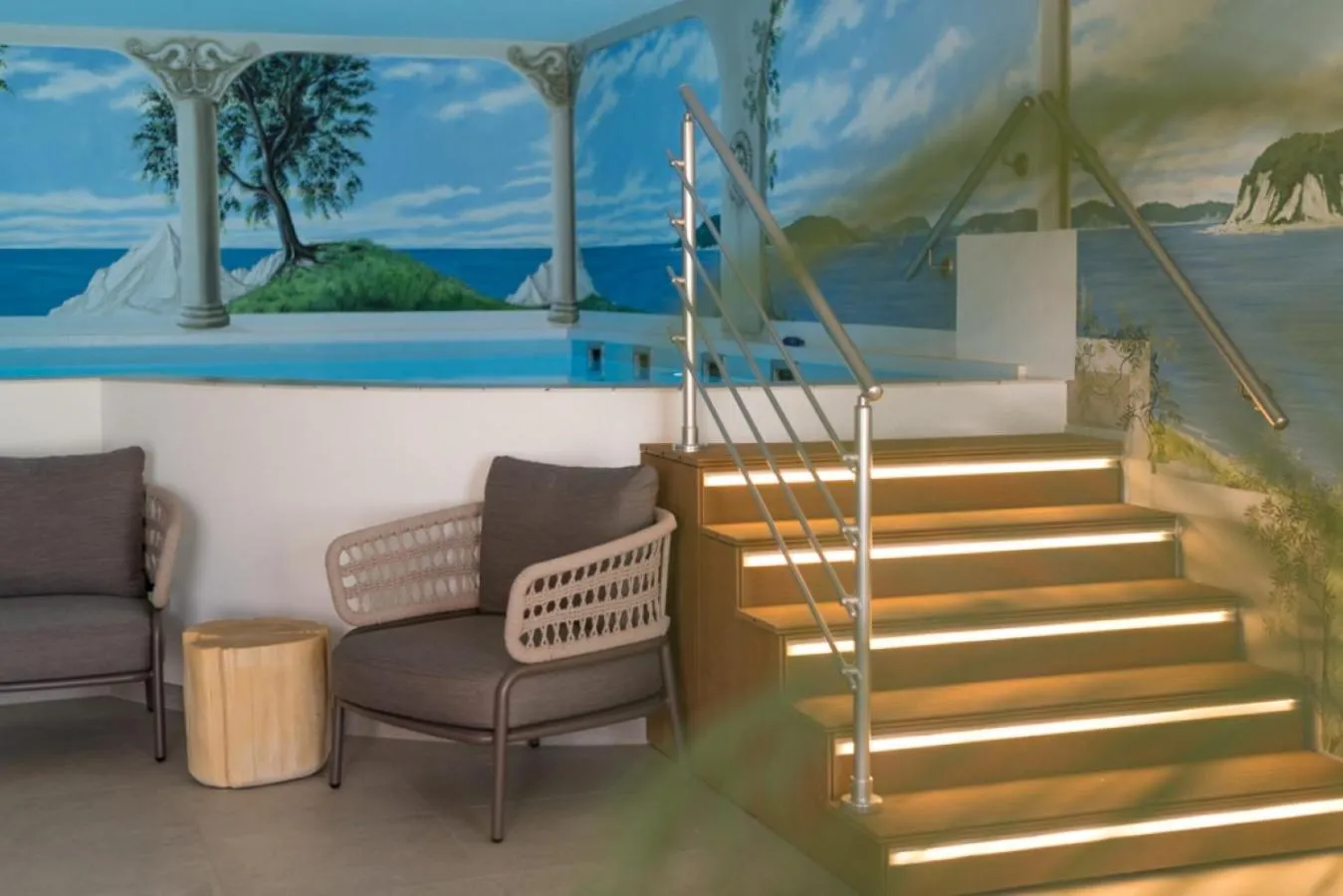 Swimming pool in Hafenhotel zu Putbus