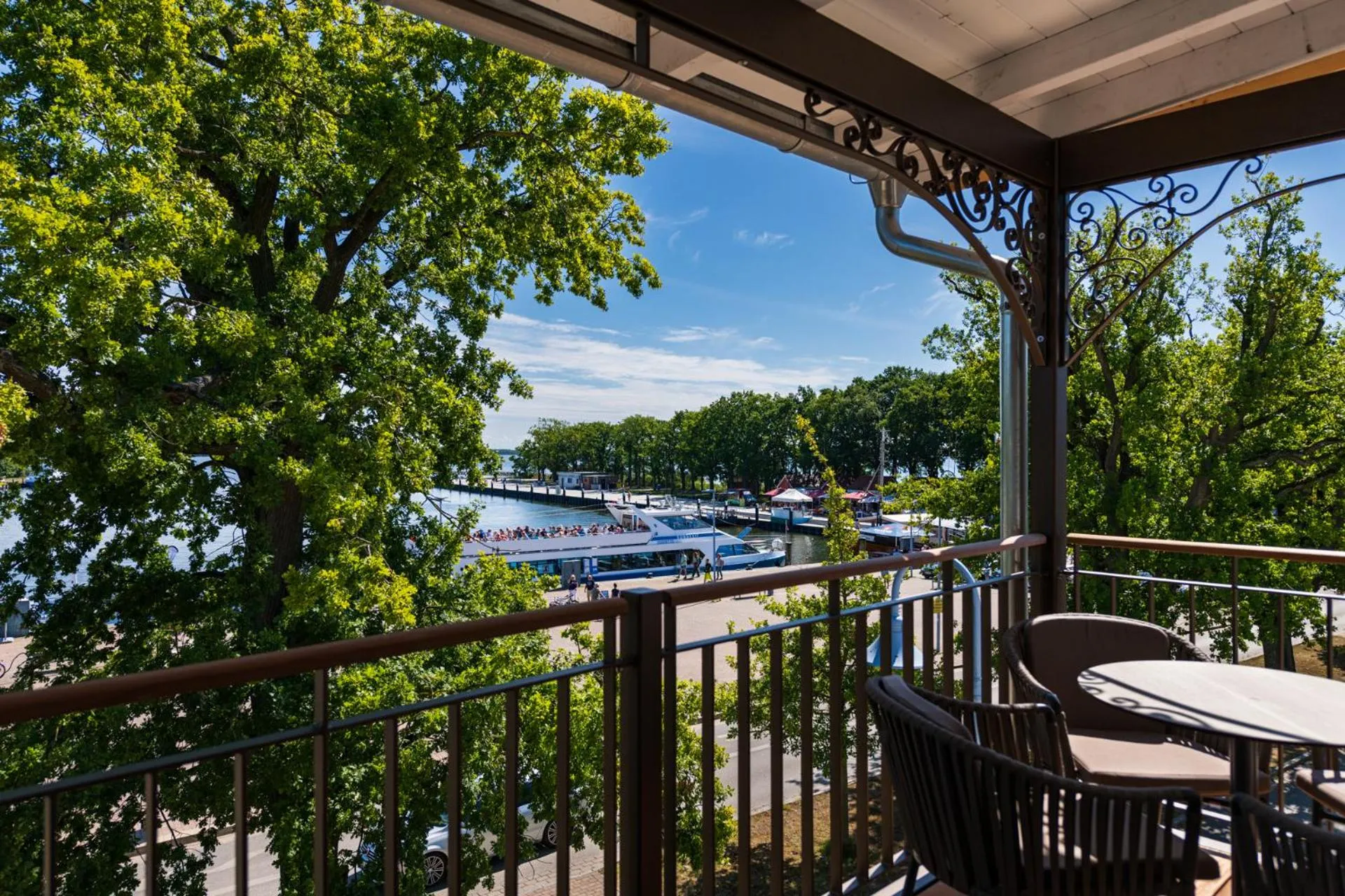 Balcony/Terrace in Hafenhotel zu Putbus
