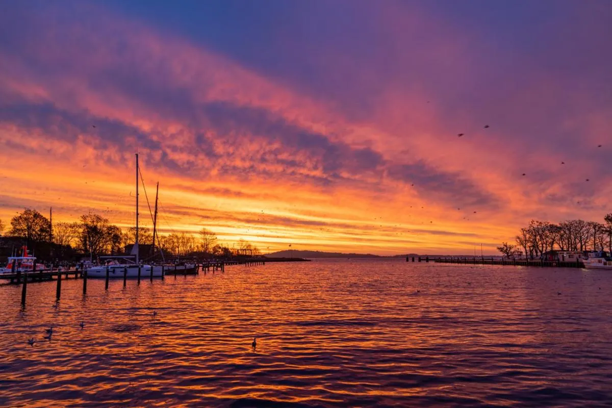 Lake view in Hafenhotel zu Putbus