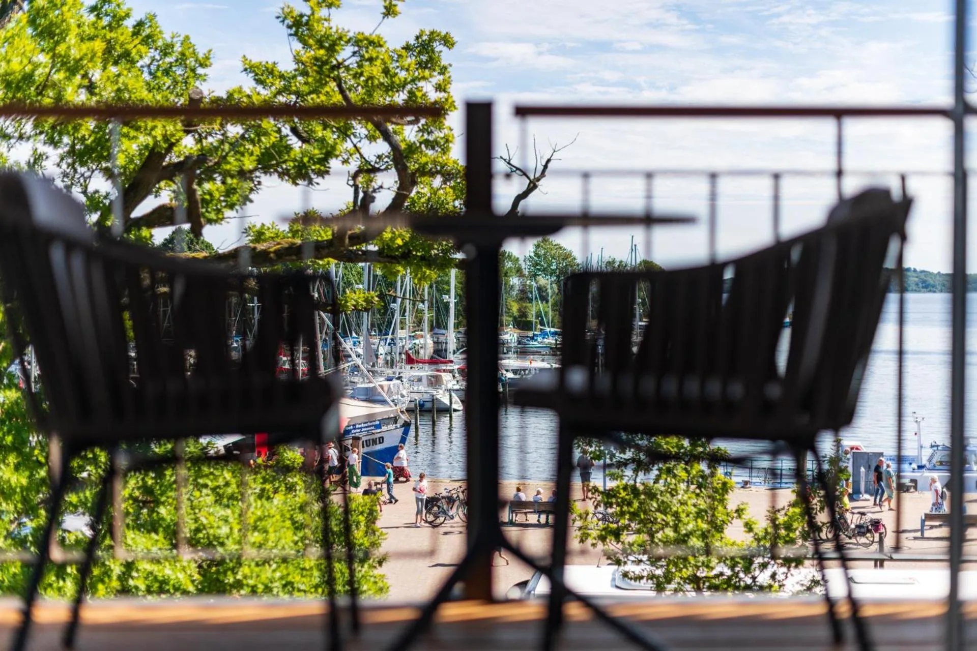 Balcony/Terrace in Hafenhotel zu Putbus