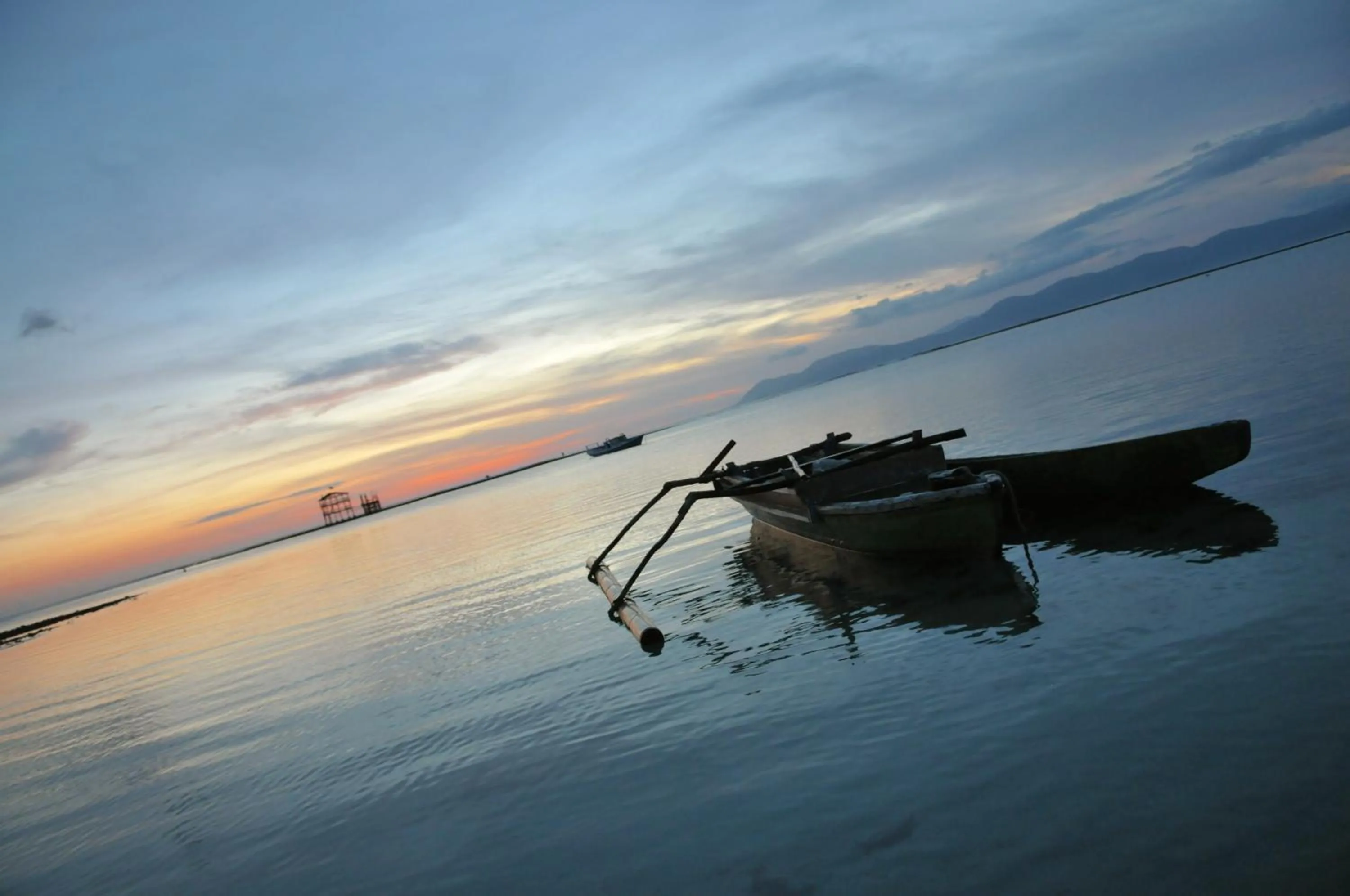 Beach in Aman Gati Hotel Lakey