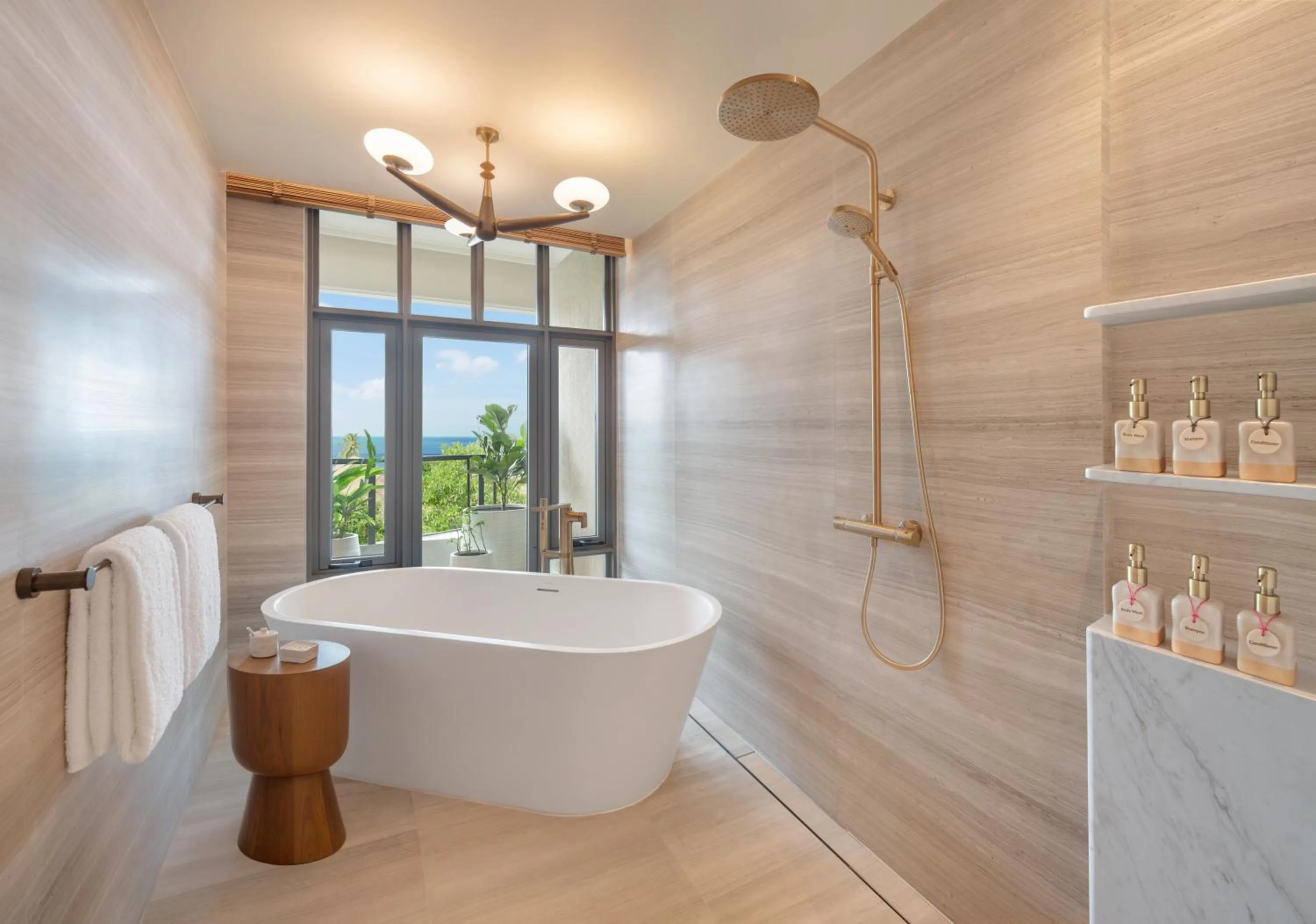 Shower in Centara Reserve Samui