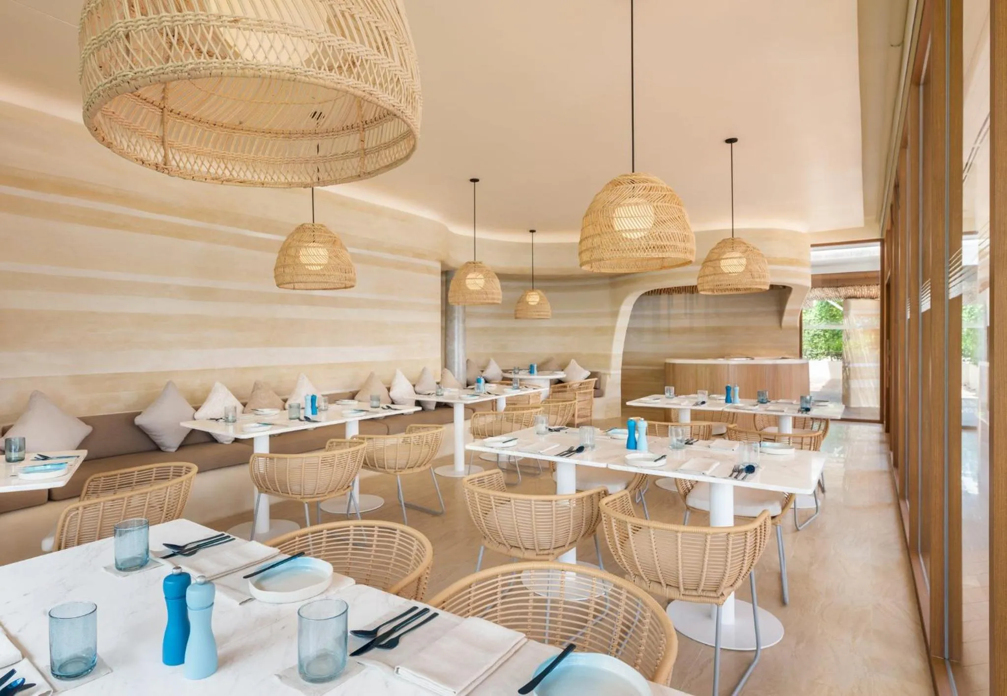 Dining area in Centara Reserve Samui