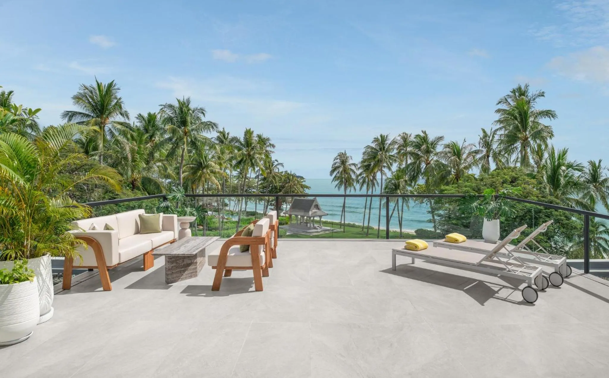 Balcony/Terrace in Centara Reserve Samui