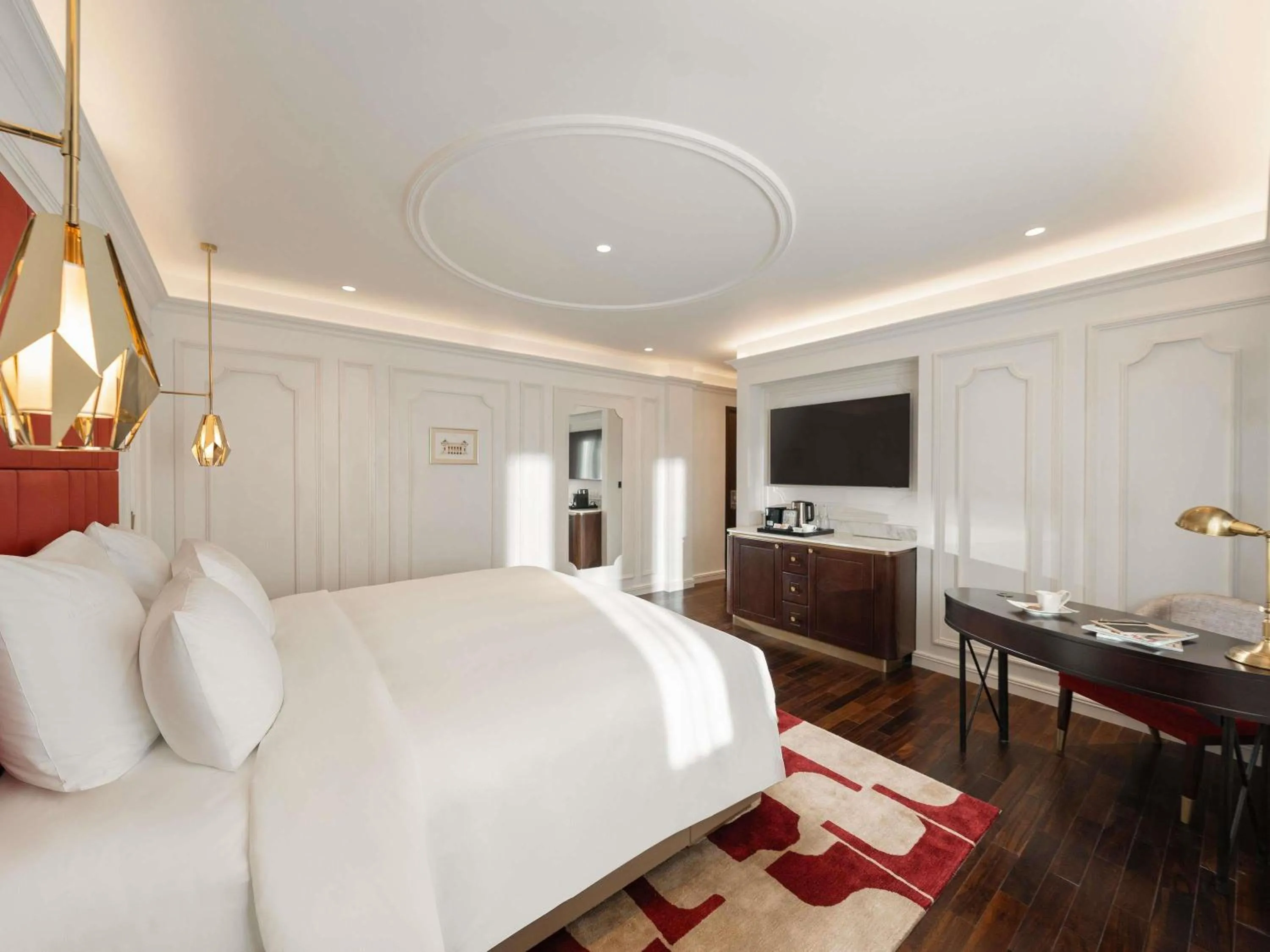 Bedroom, Bed in Hotel de l'Opera Hanoi - MGallery