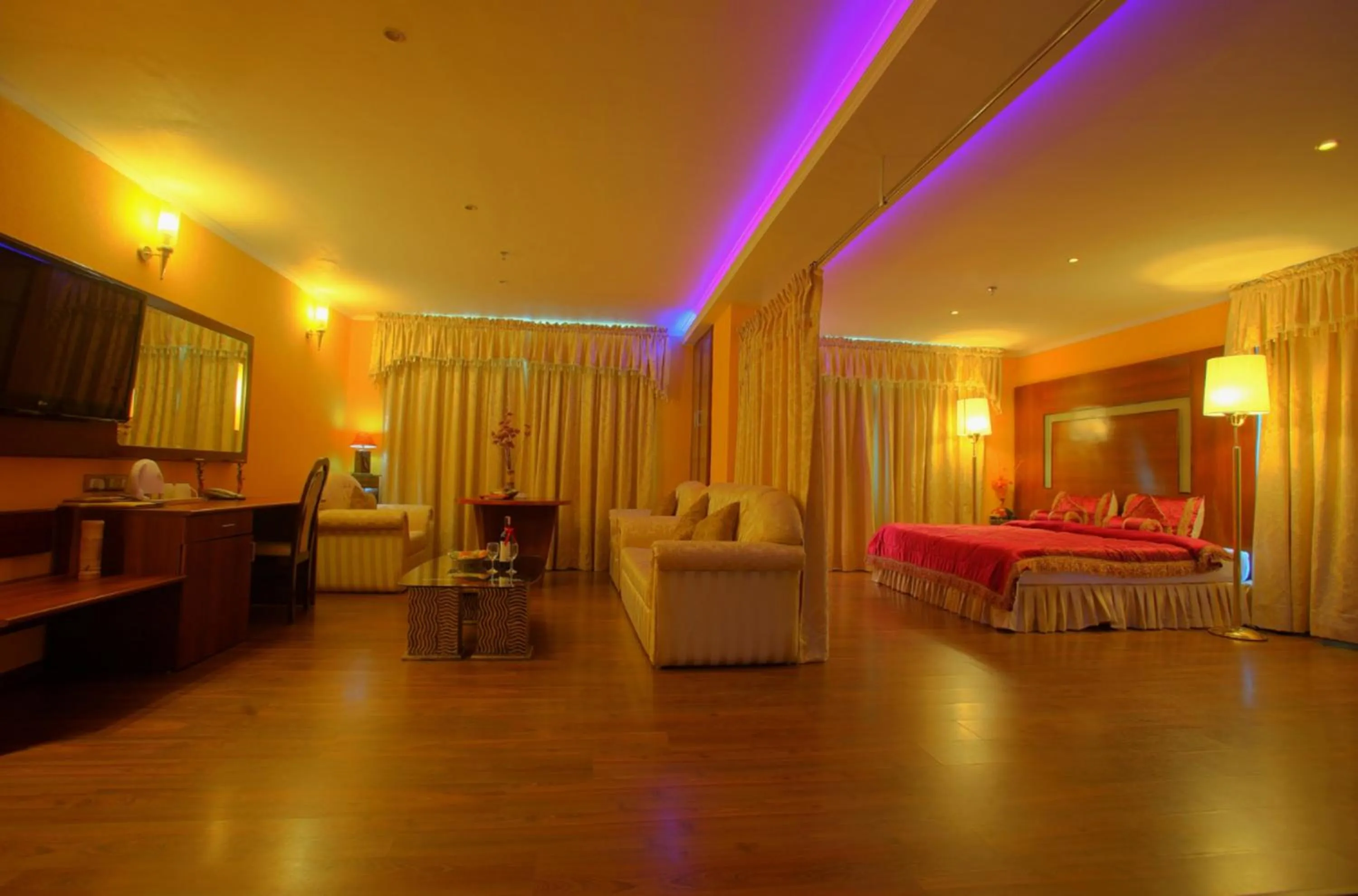 Bedroom in The Quilon Beach Hotel and Convention Center