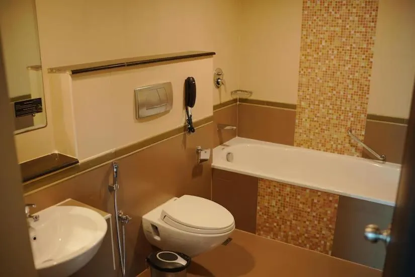 Toilet in The Quilon Beach Hotel and Convention Center