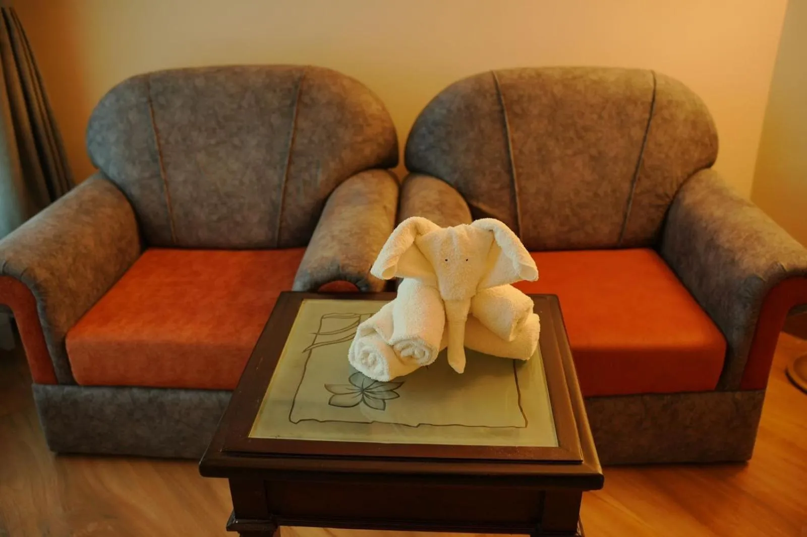 Seating area in The Quilon Beach Hotel and Convention Center