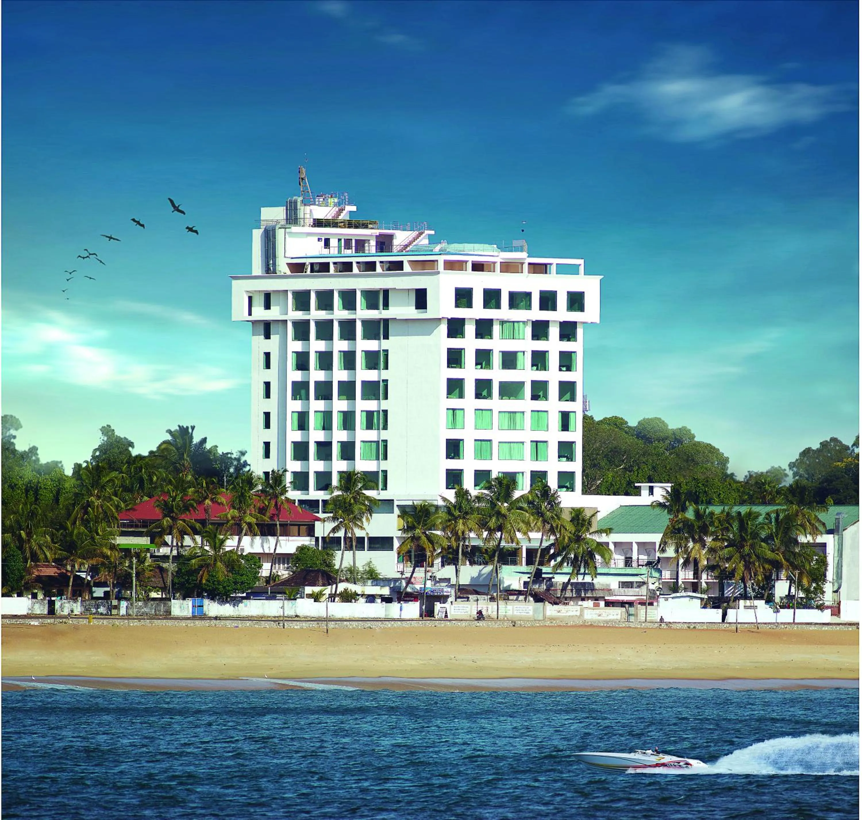 Property building in The Quilon Beach Hotel and Convention Center