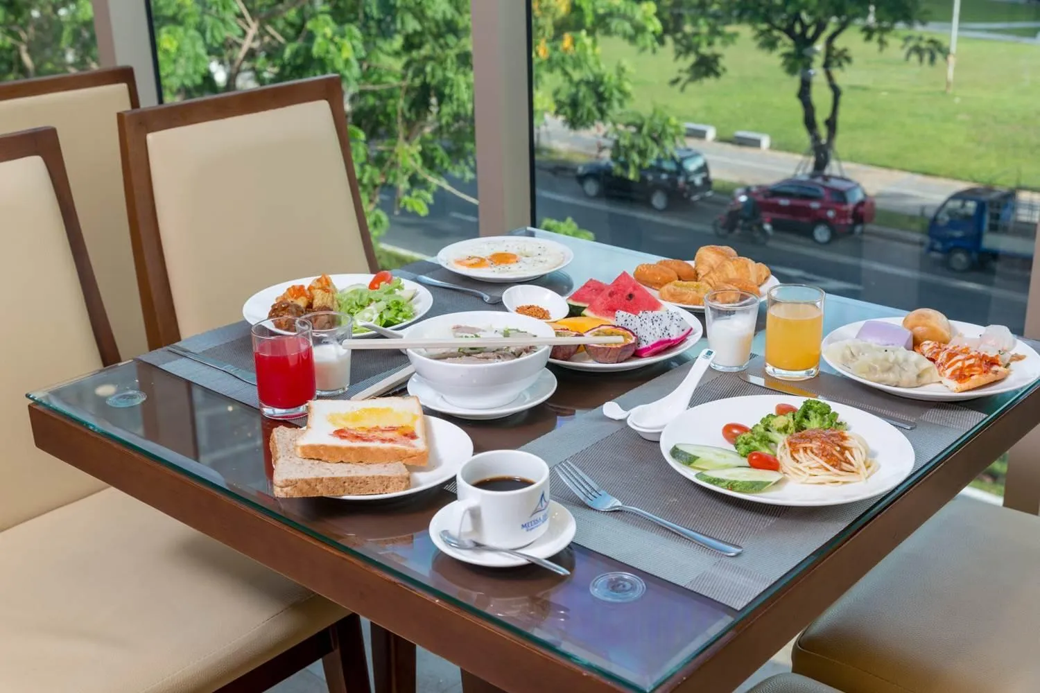 Buffet breakfast in Mitisa Hotel Da Nang - Near Dragon Bridge