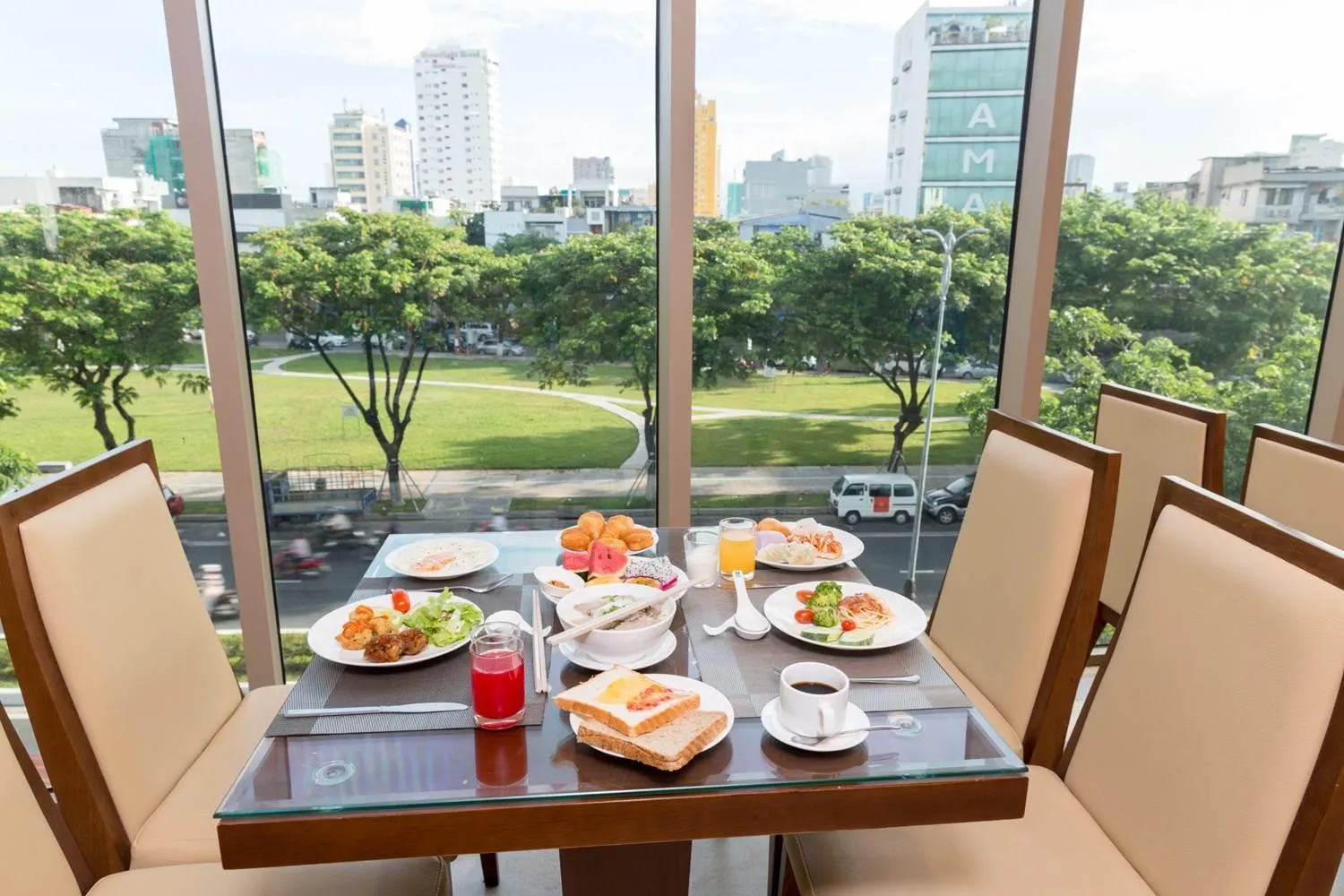 Buffet breakfast in Mitisa Hotel Da Nang - Near Dragon Bridge