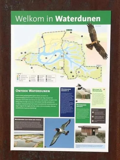 Natural landscape in B&B De Passant