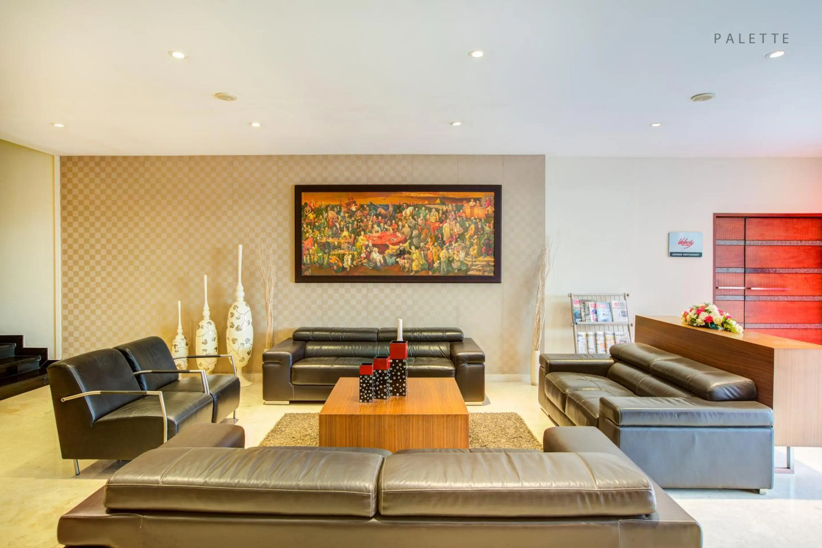 Lobby or reception in JK Residency Cheruvathur