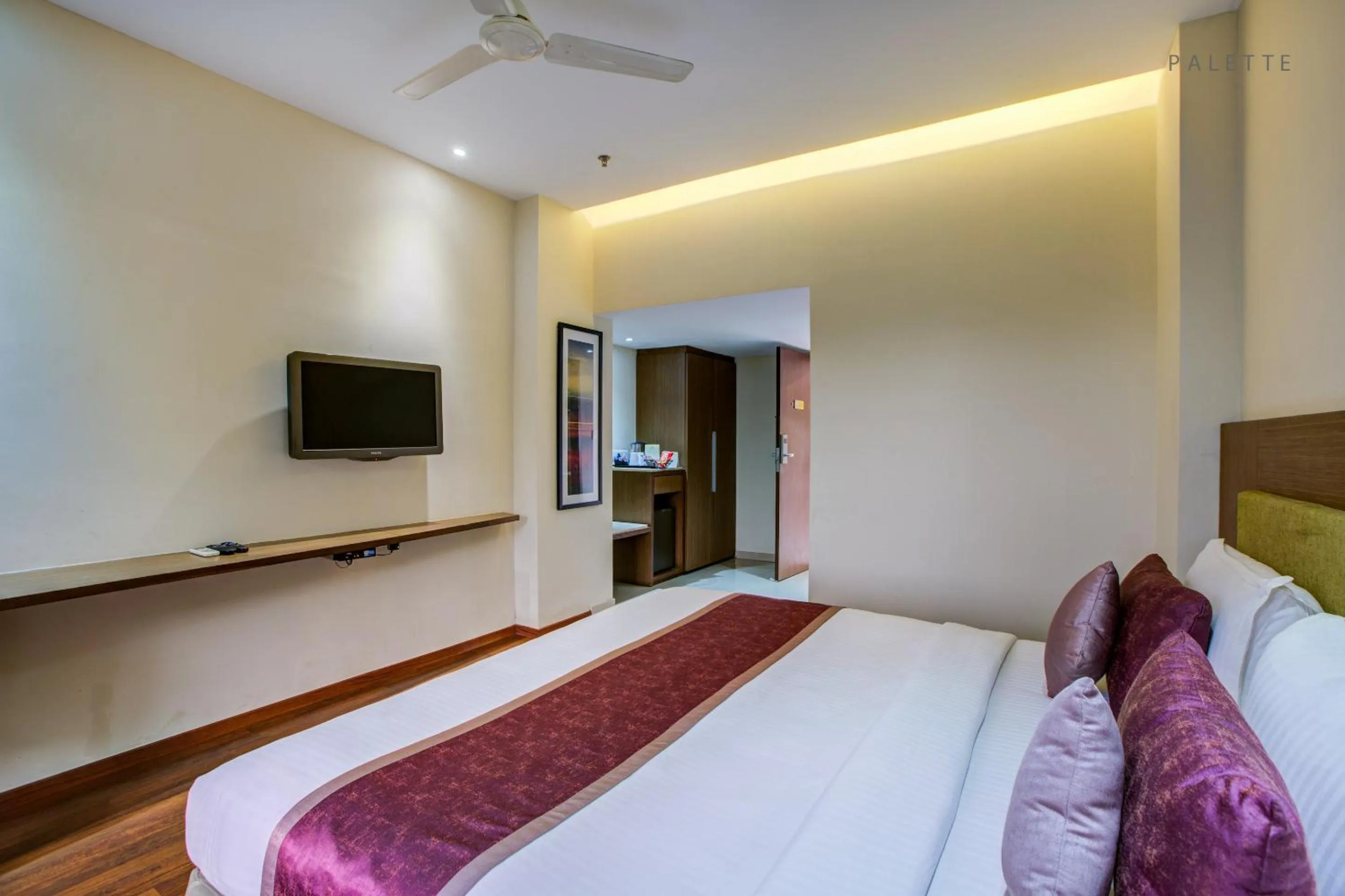 Bedroom, Bed in JK Residency Cheruvathur