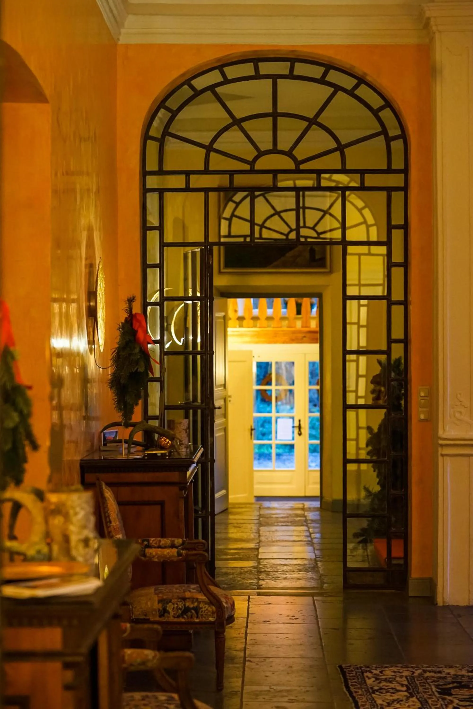 Facade/entrance in Herrenhaus Borghorst