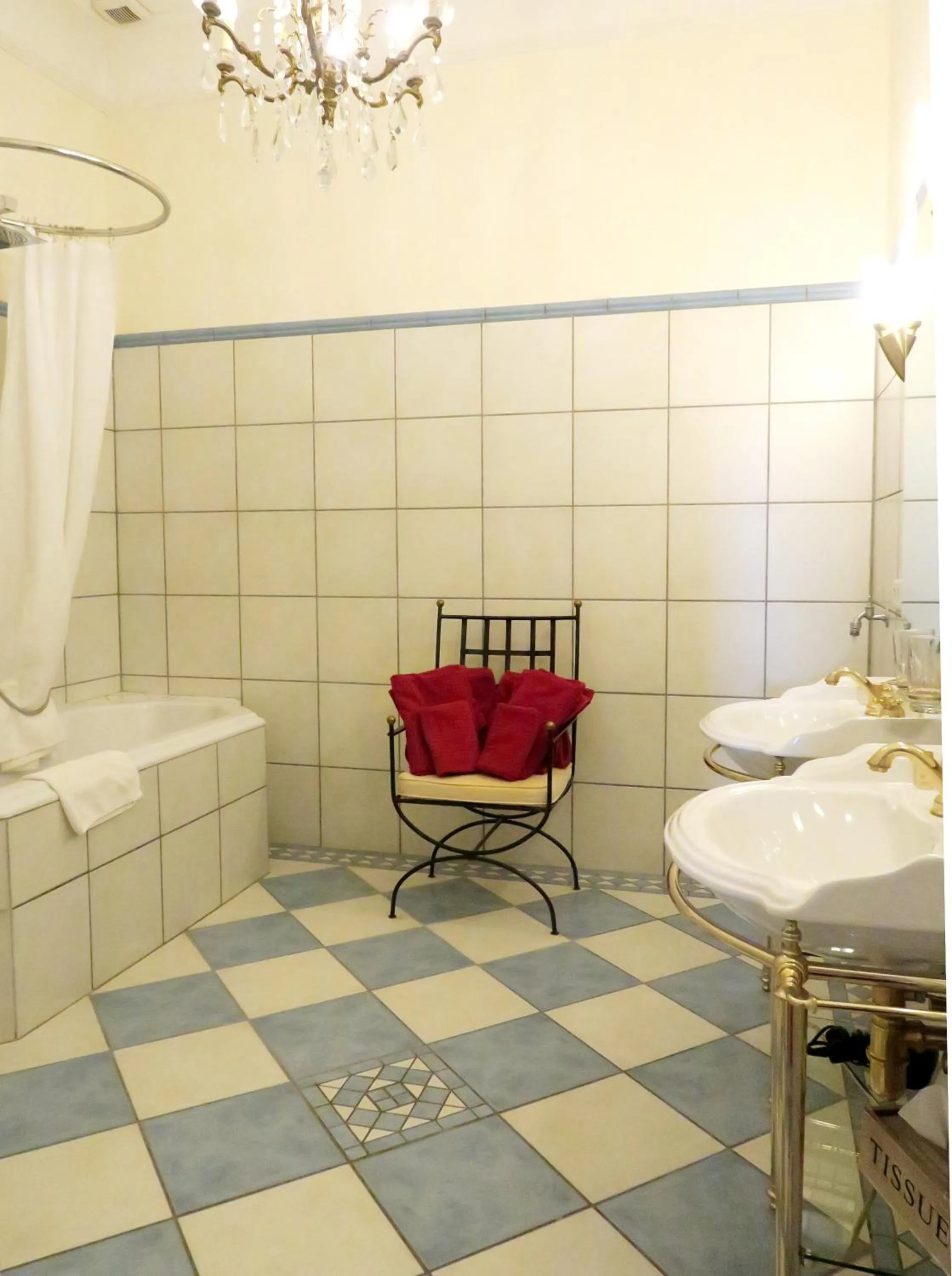 Bathroom in Herrenhaus Borghorst