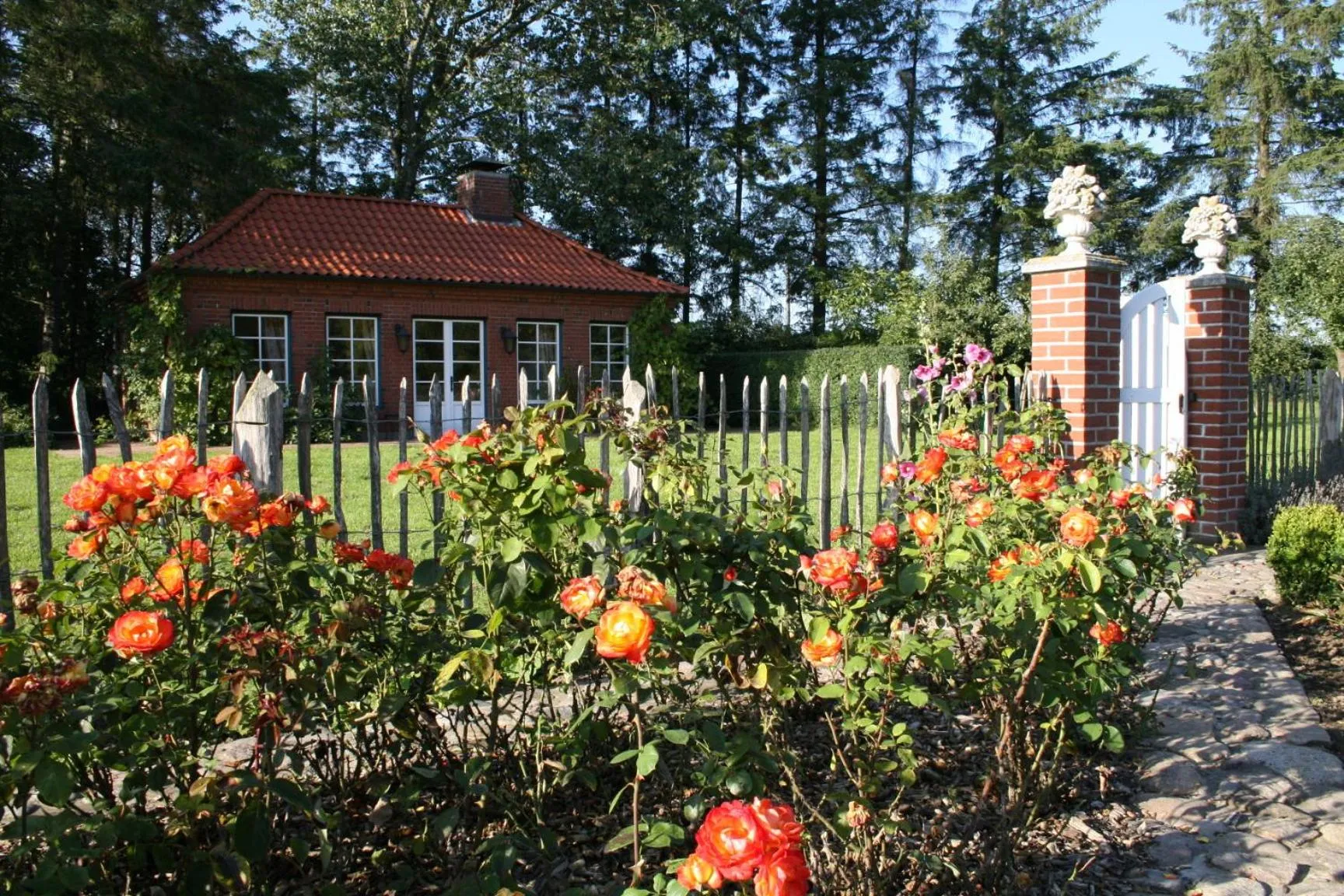 Garden in Herrenhaus Borghorst