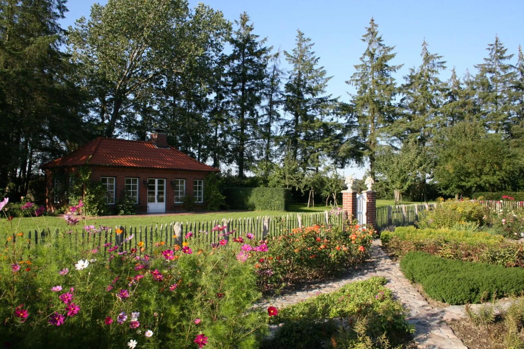 Garden in Herrenhaus Borghorst