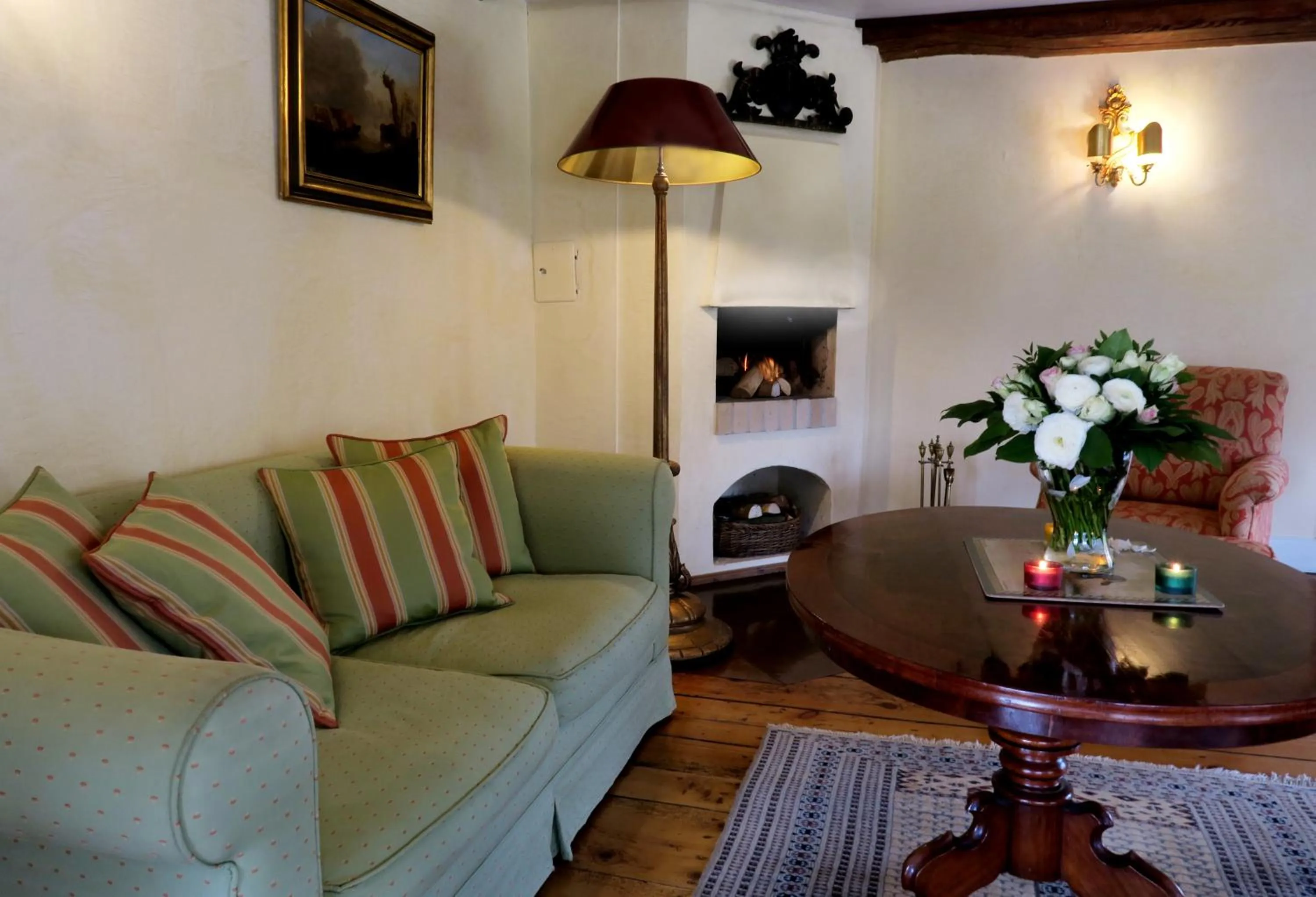 Living room in Herrenhaus Borghorst