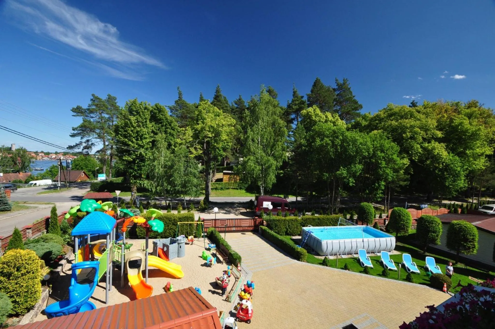 Children play ground in Pensjonat Relax