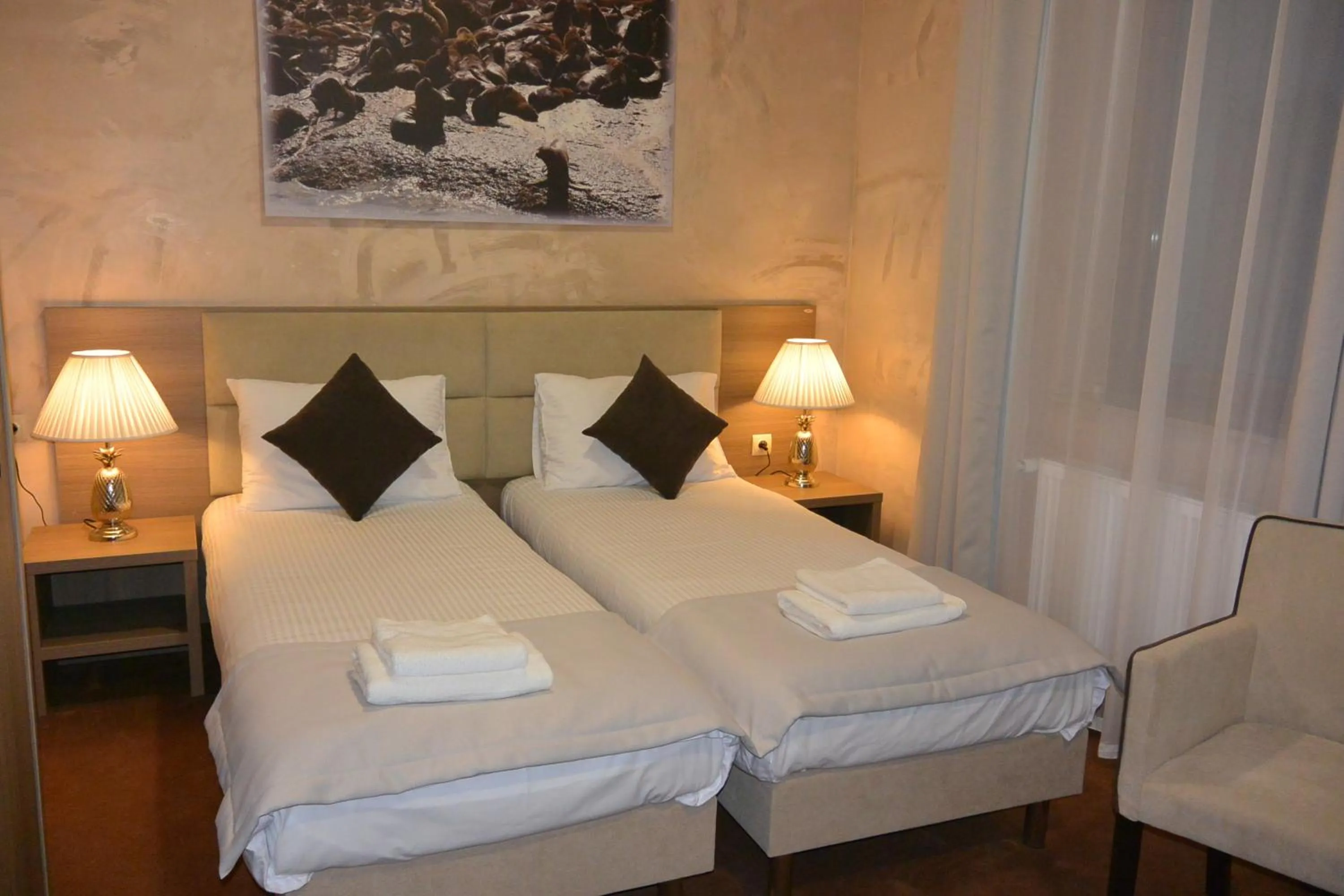 Bed in Gościniec Rycerski