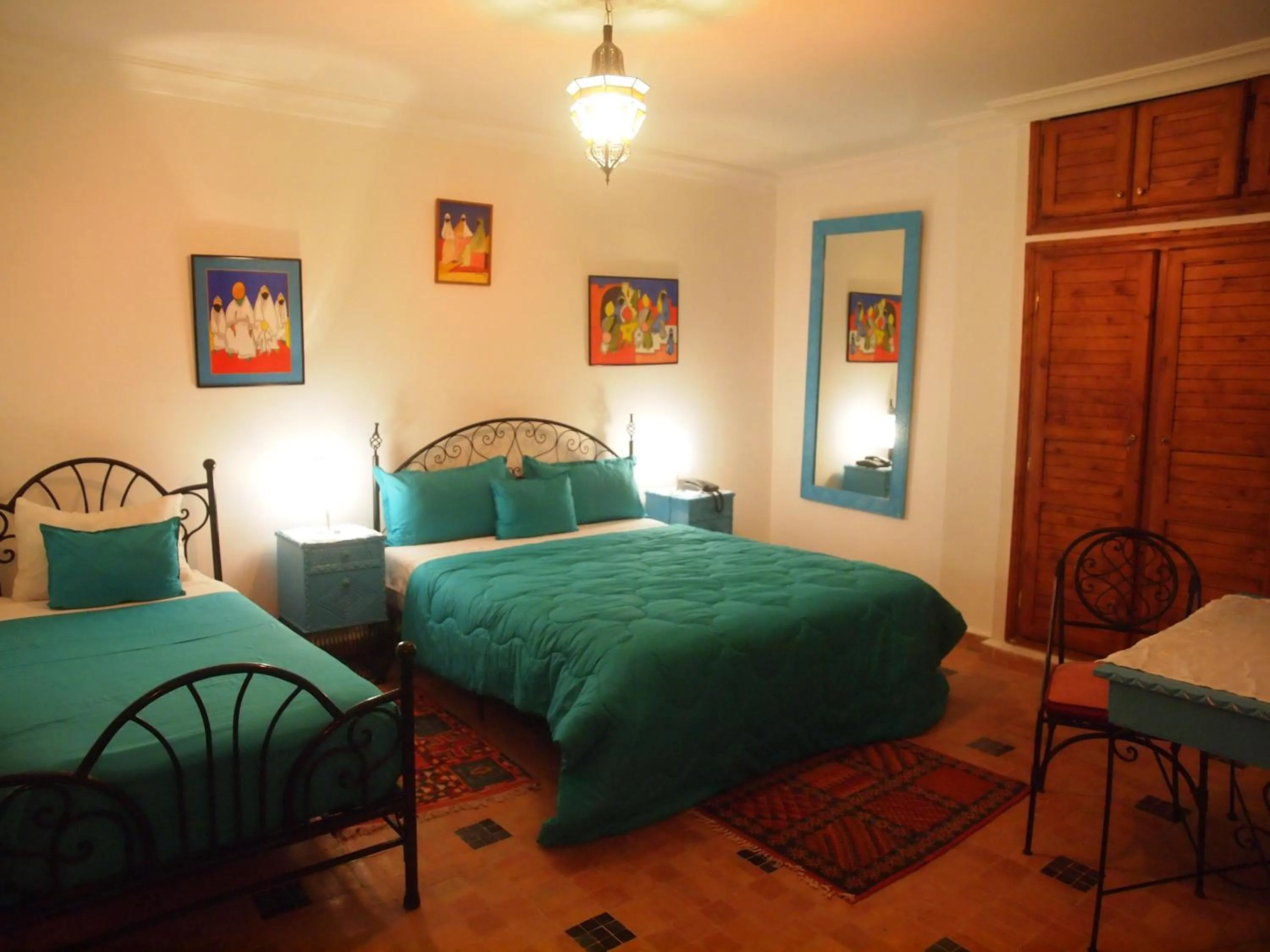 Bedroom, Bed in Riad Al khansaa