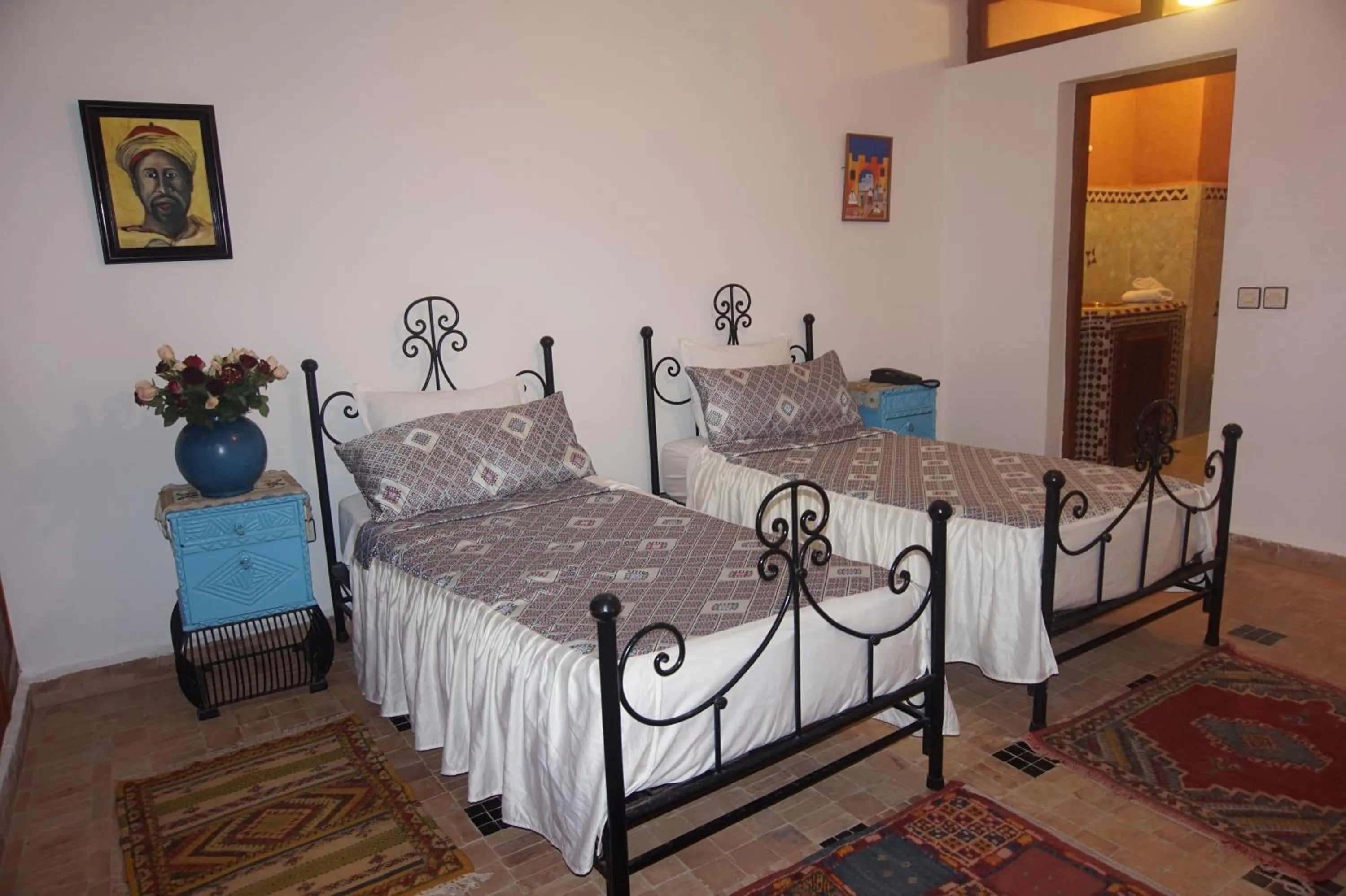 Bed in Riad Al khansaa