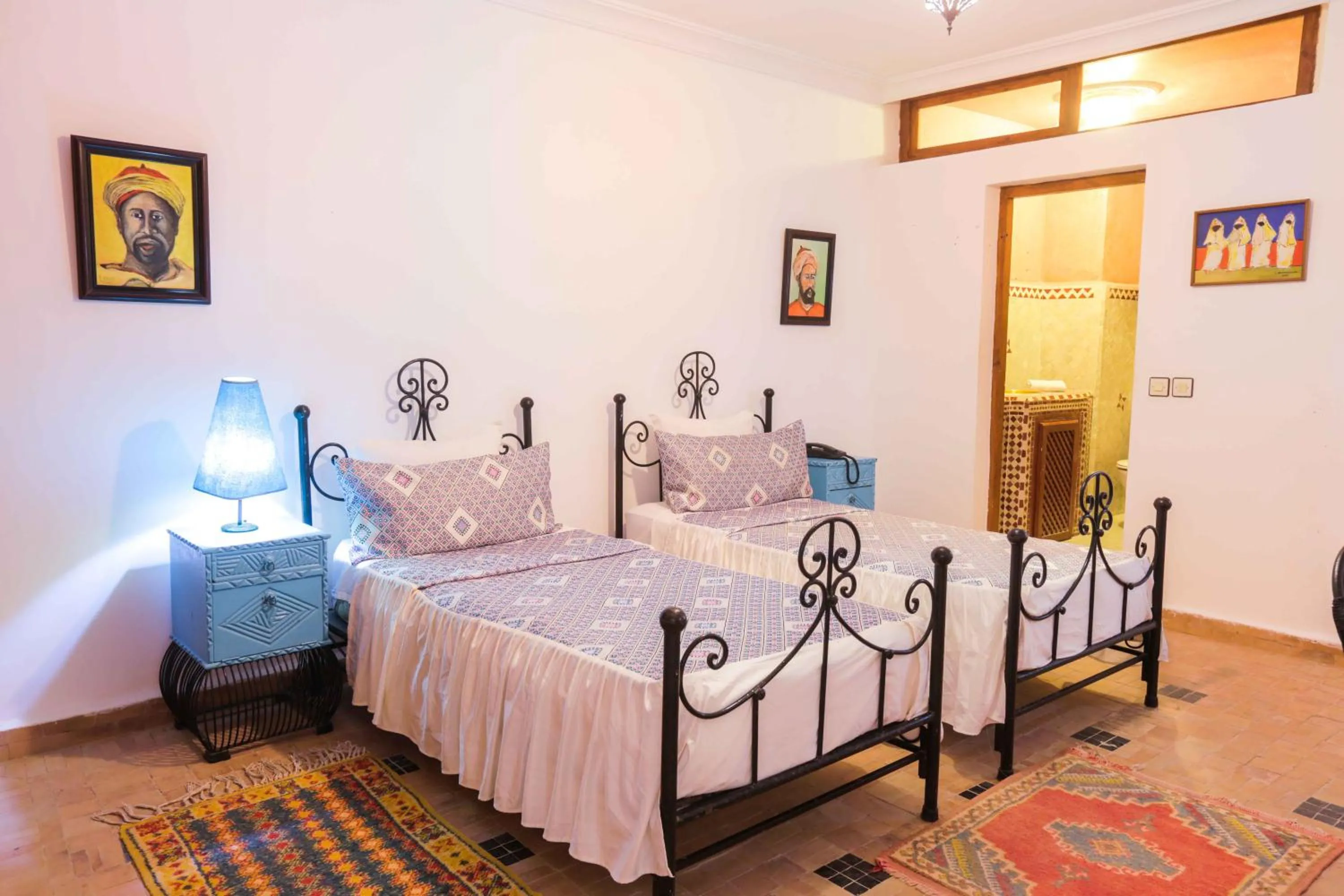 Bed in Riad Al khansaa