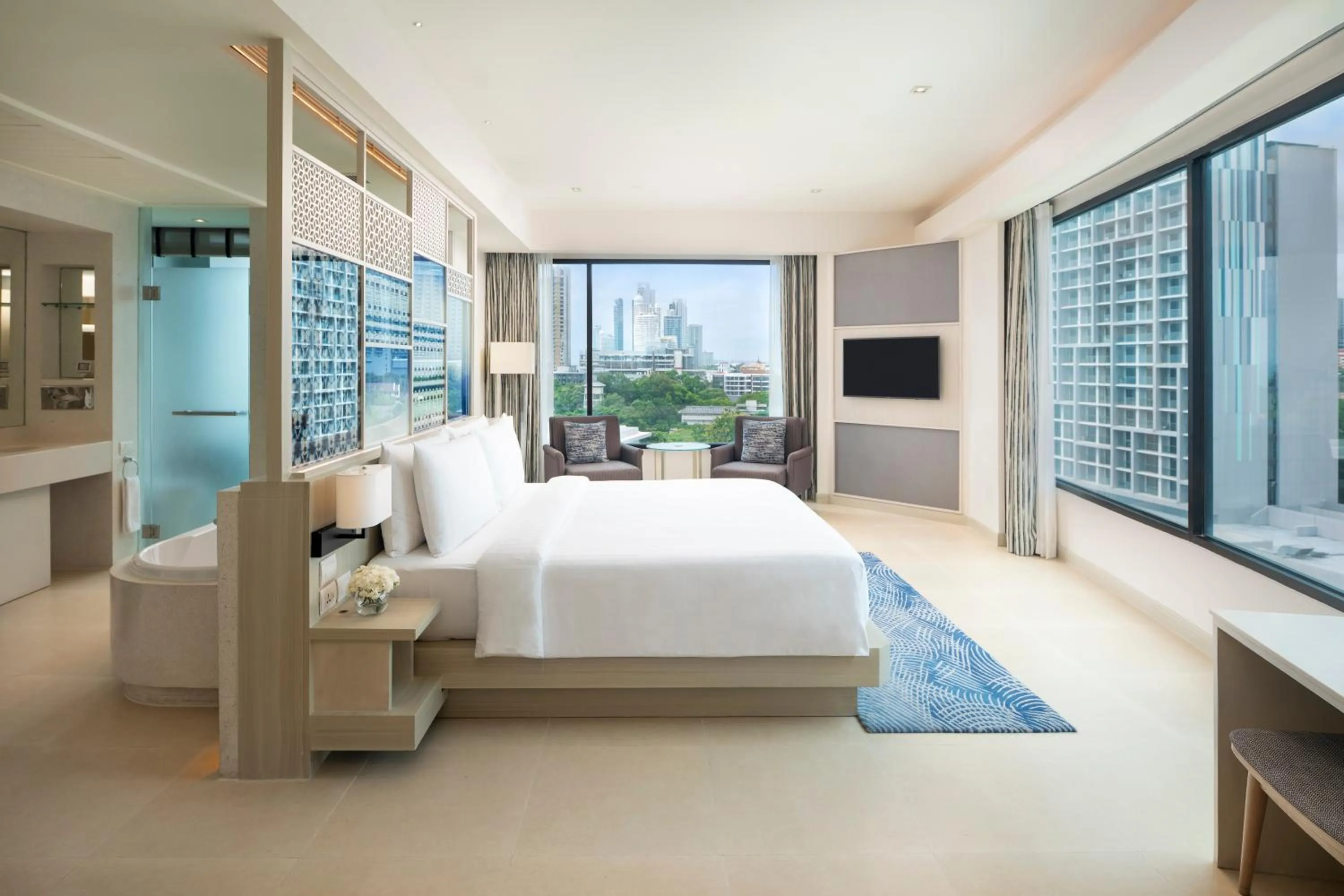 Bedroom, Bed in Amari Pattaya