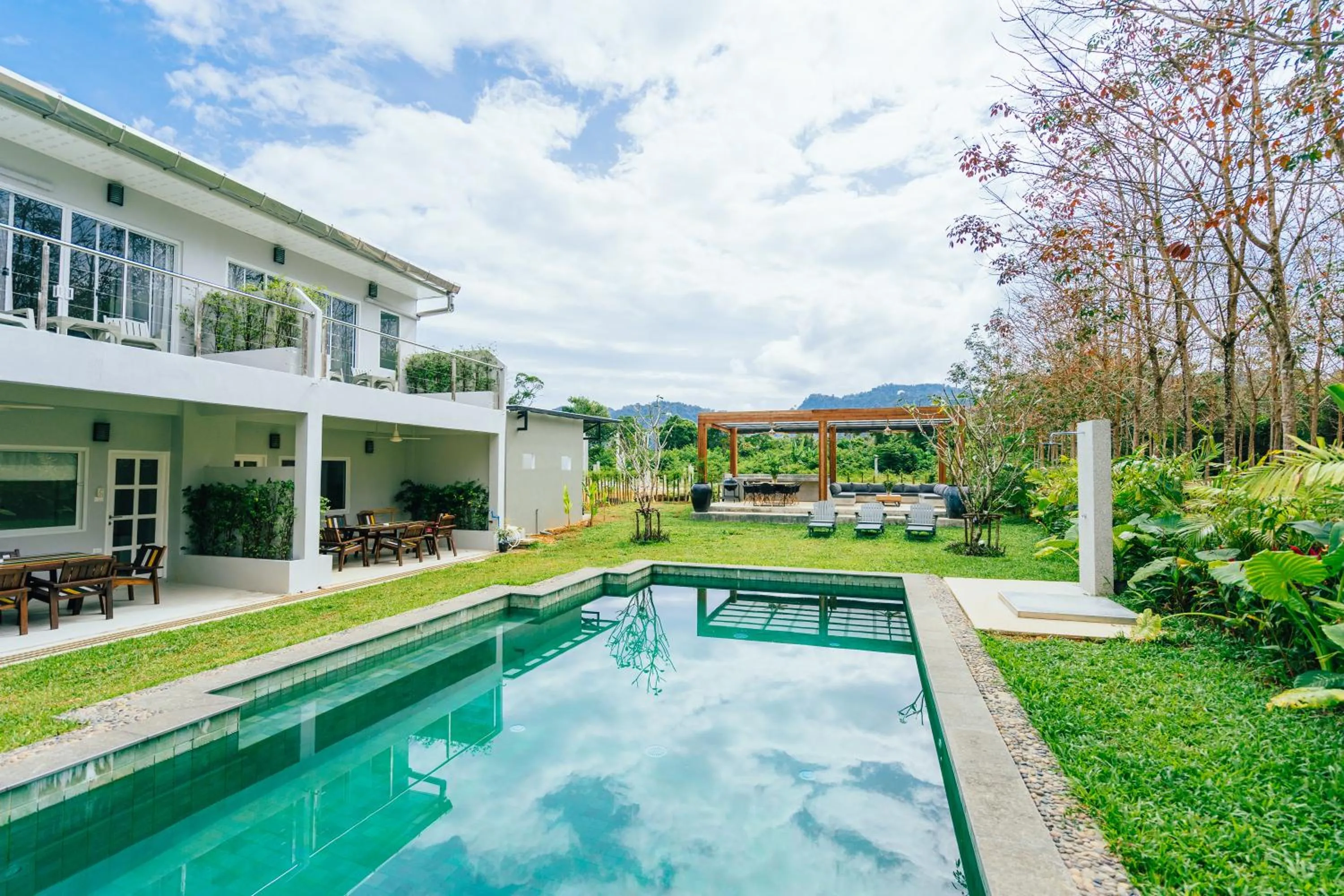 Pool view in Isara Khao Lak