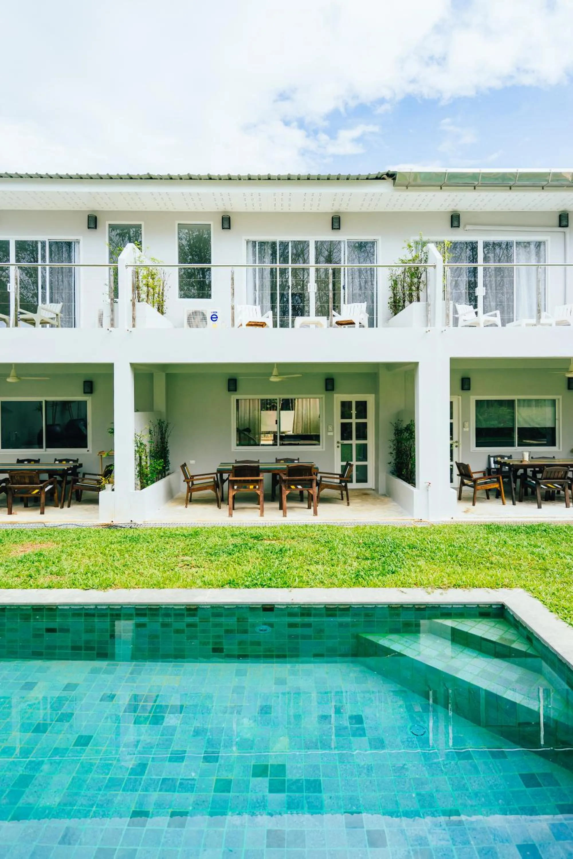 Pool view in Isara Khao Lak