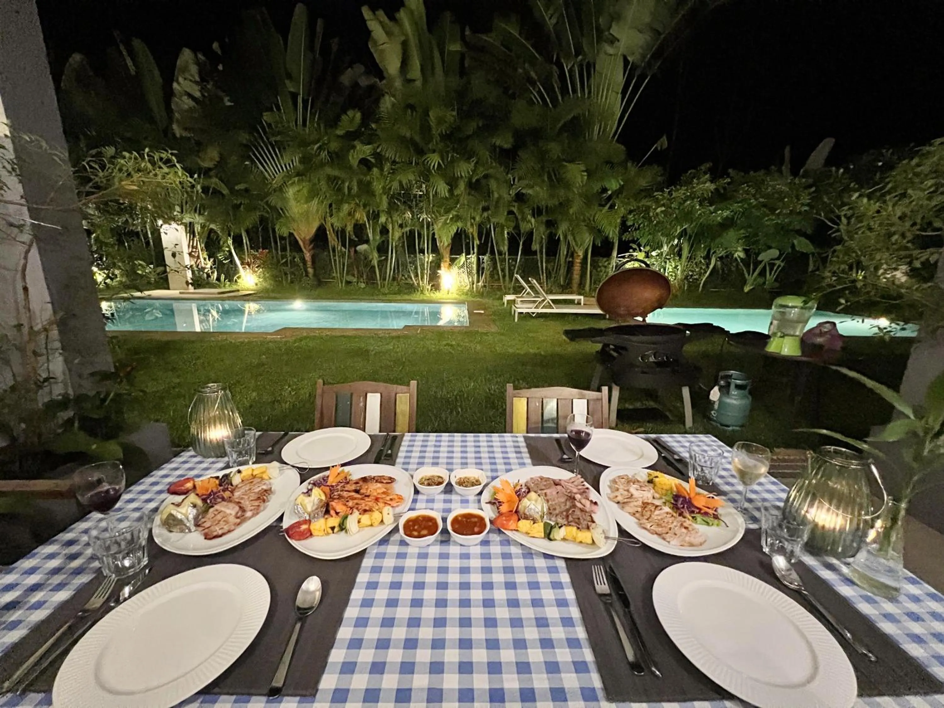 Dining area in Isara Khao Lak