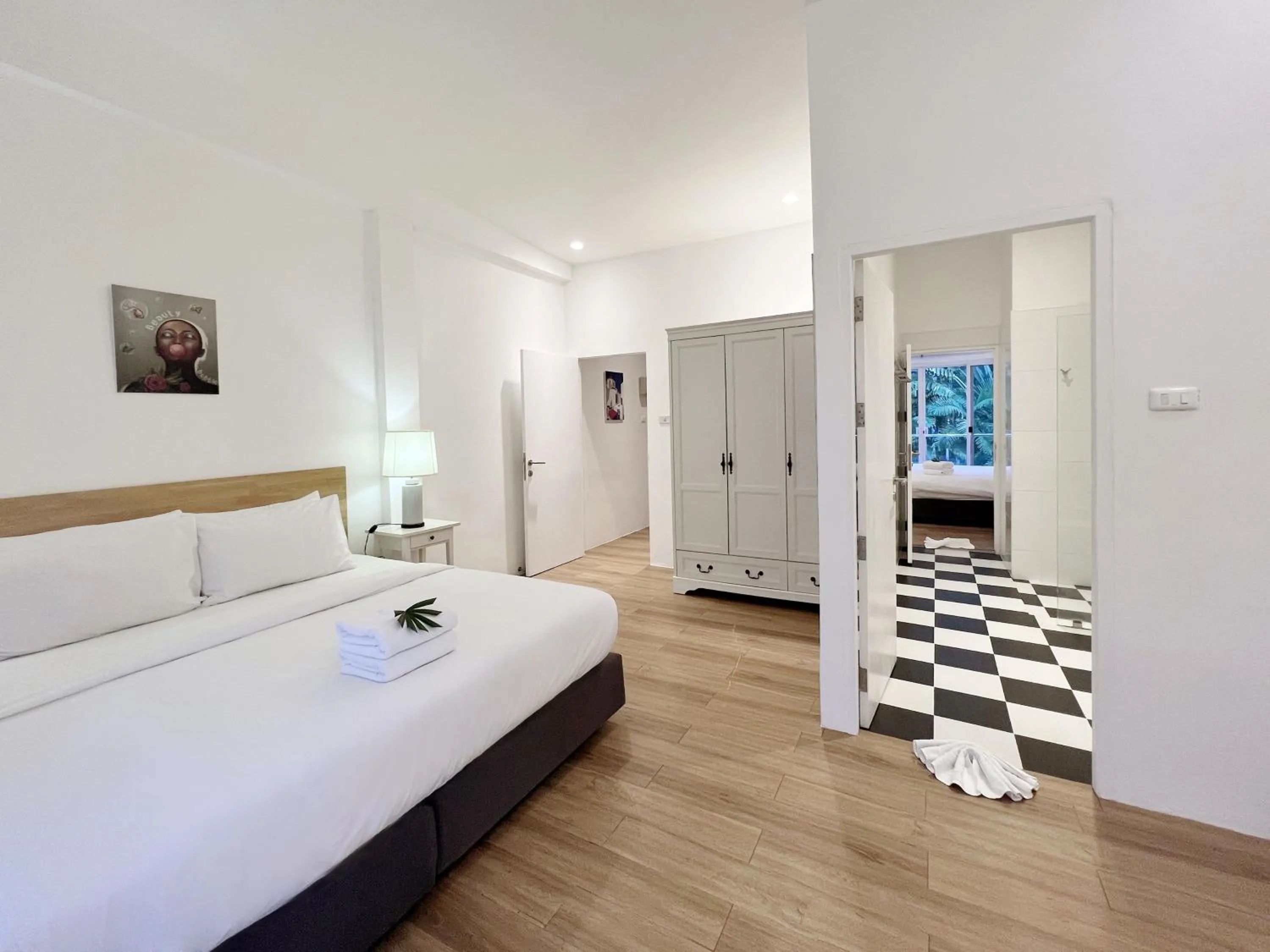 Bedroom, Bed in Isara Khao Lak