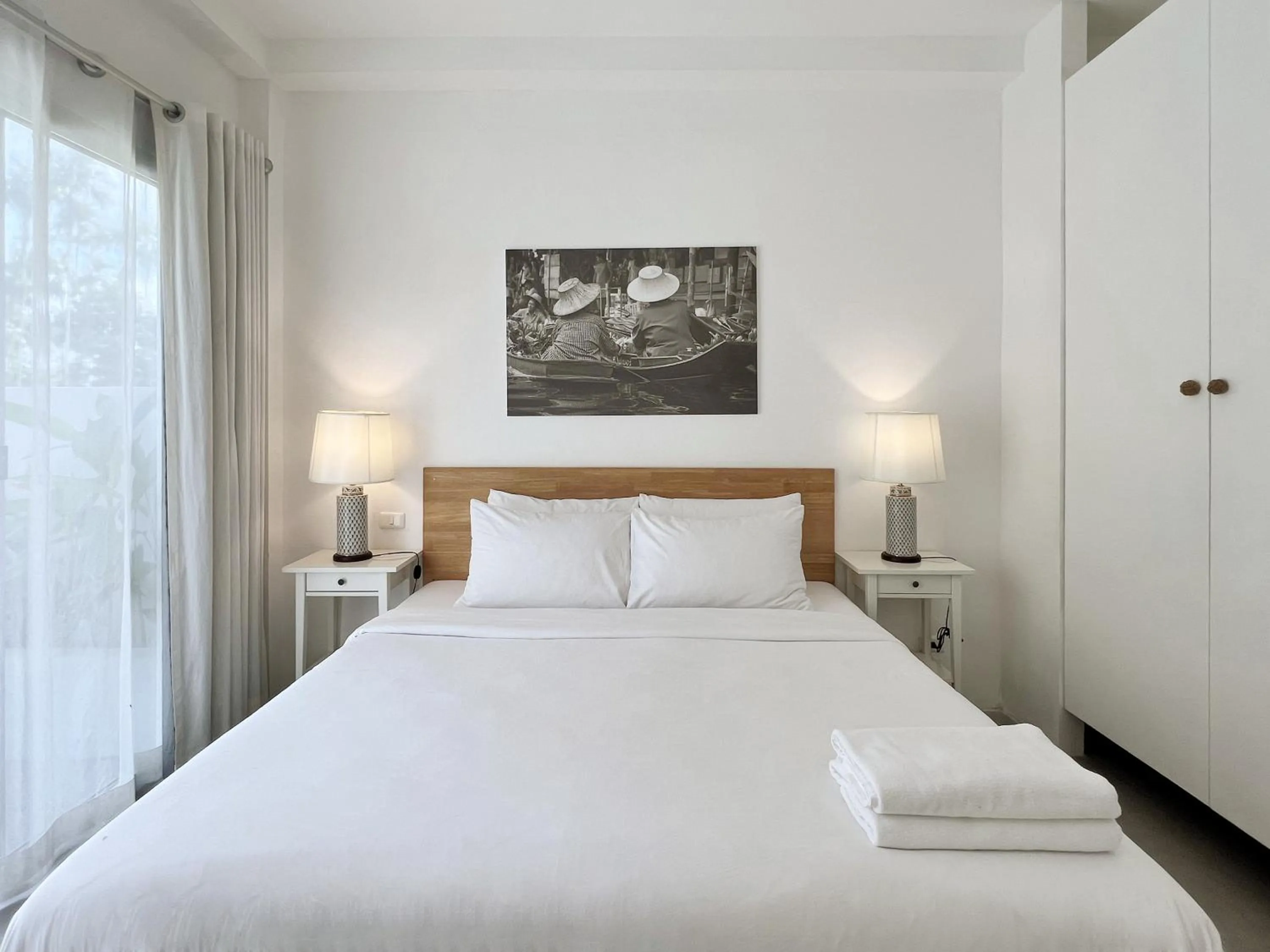 Bedroom, Bed in Isara Khao Lak