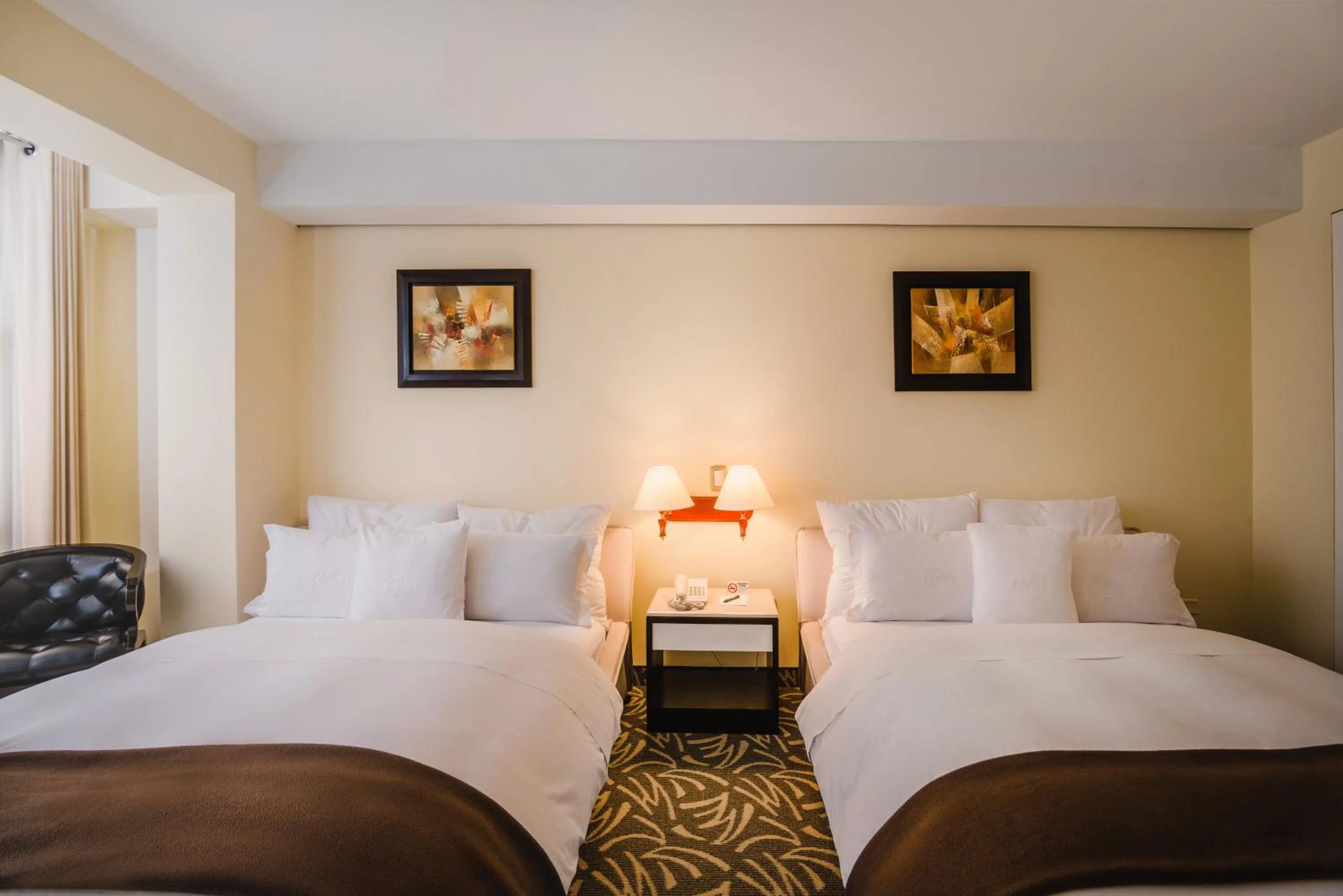 Bed in Hotel Nobility