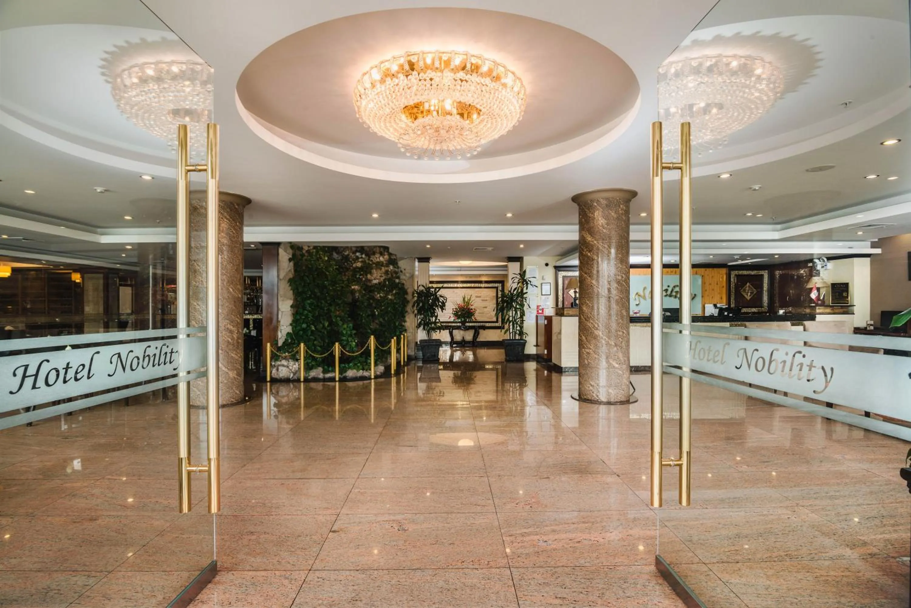 Lobby or reception in Hotel Nobility