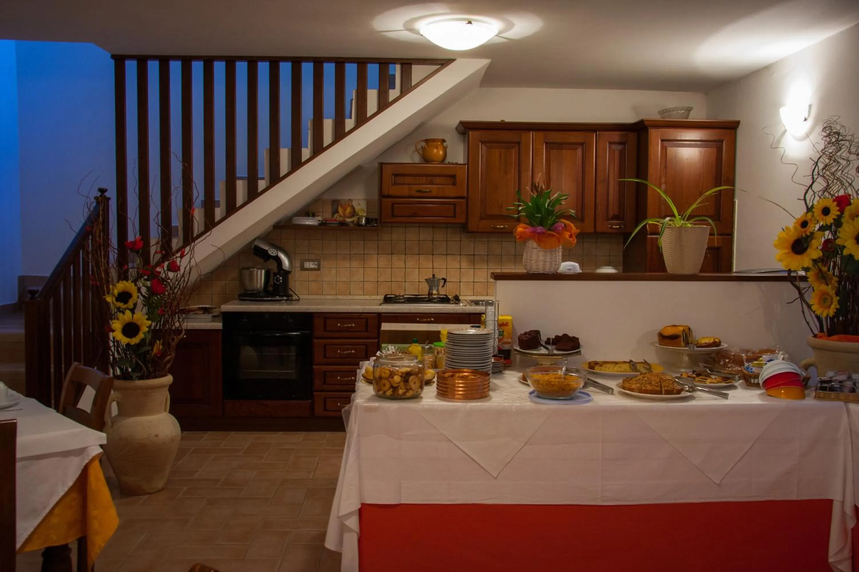 Communal kitchen in P&P Assisi Camere