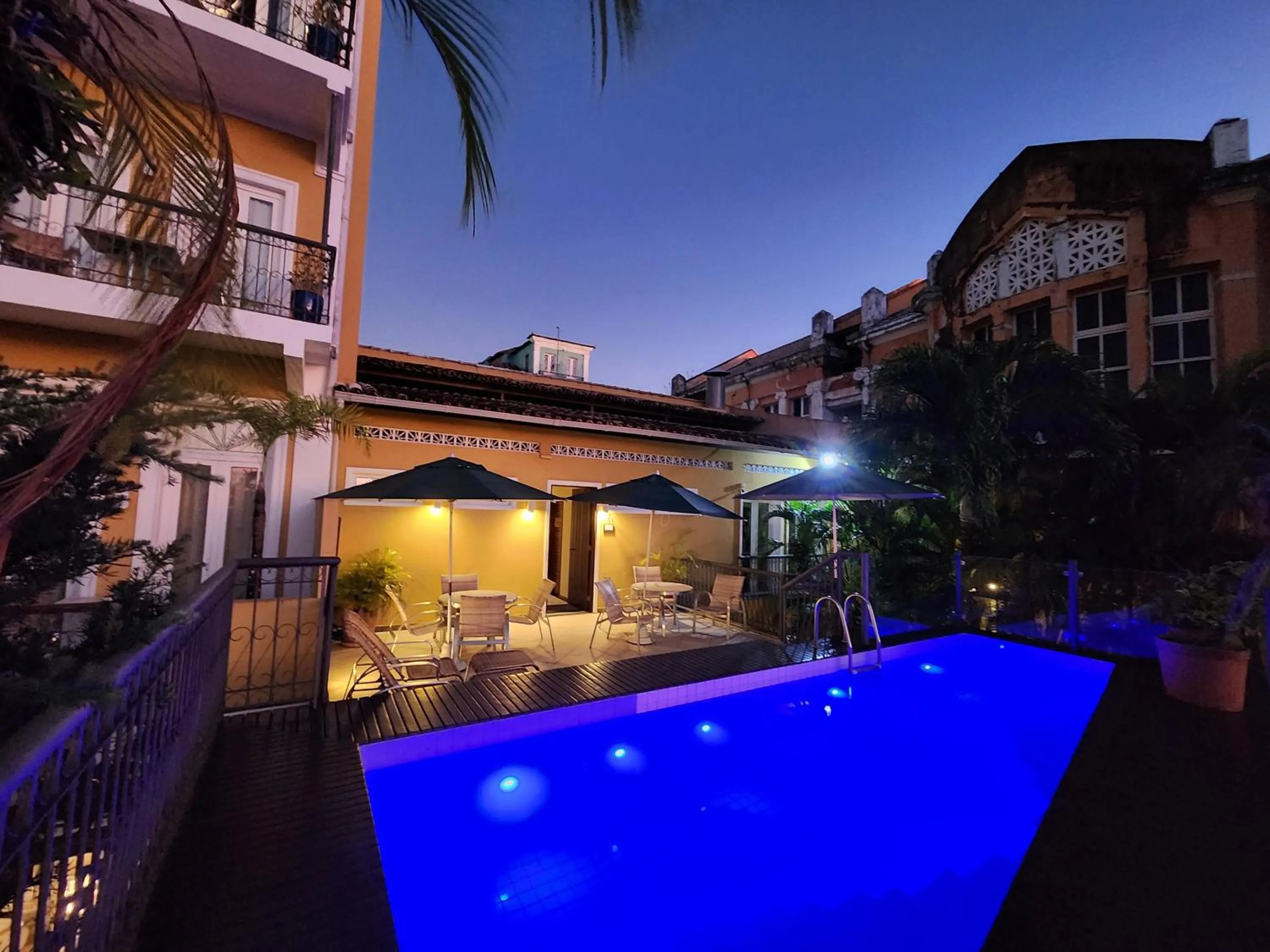 Property building in Hotel Casa do Amarelindo