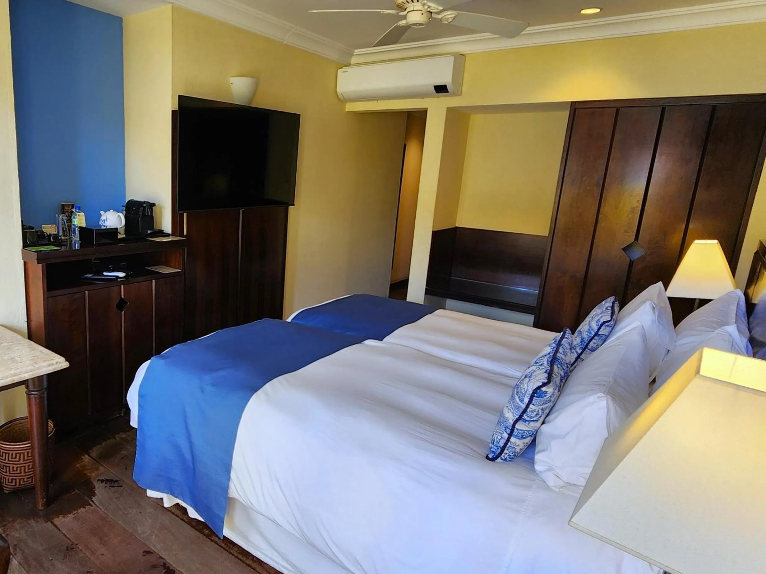 Bed in Hotel Casa do Amarelindo