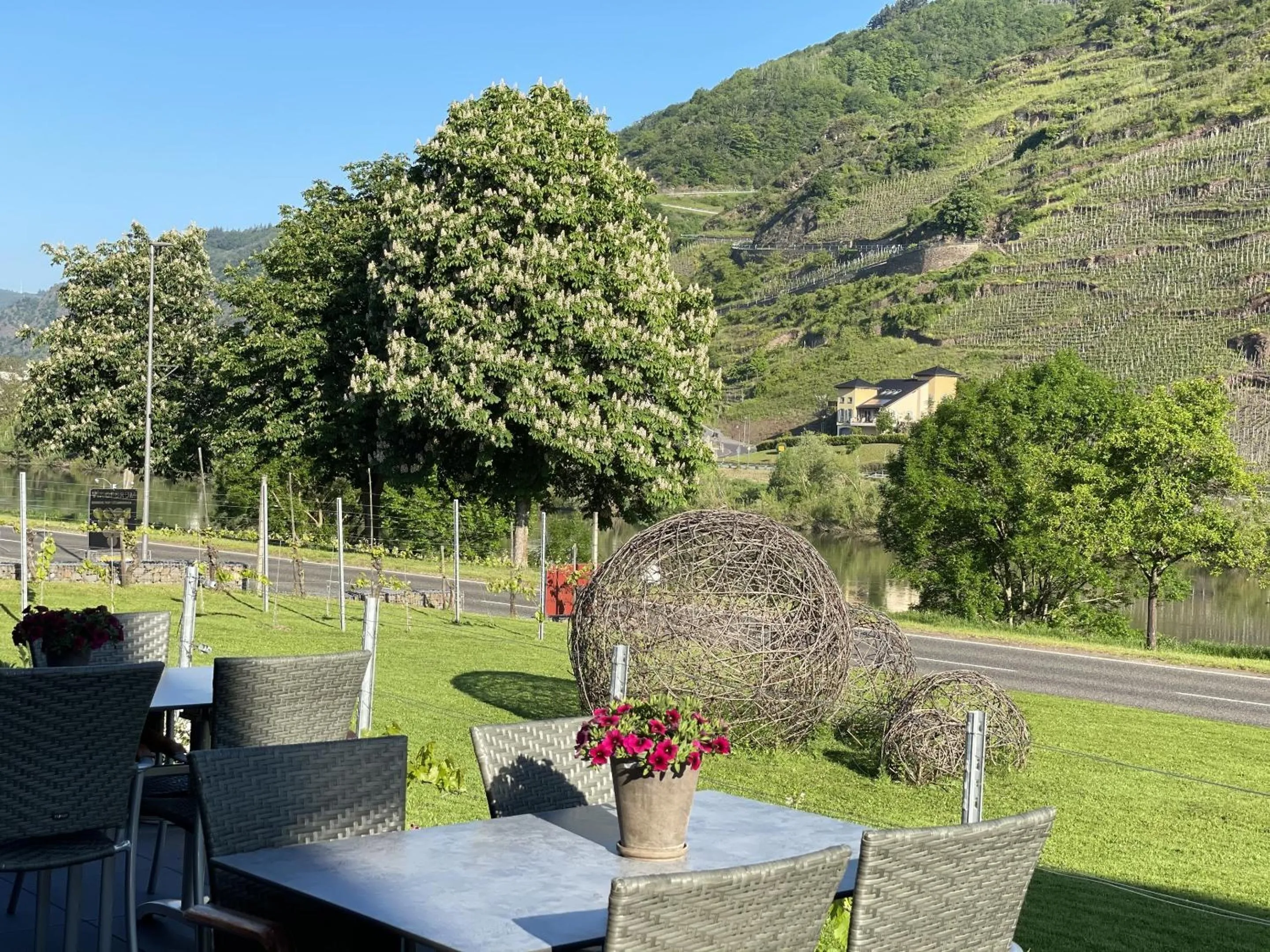 Patio in Weinbergs Loge