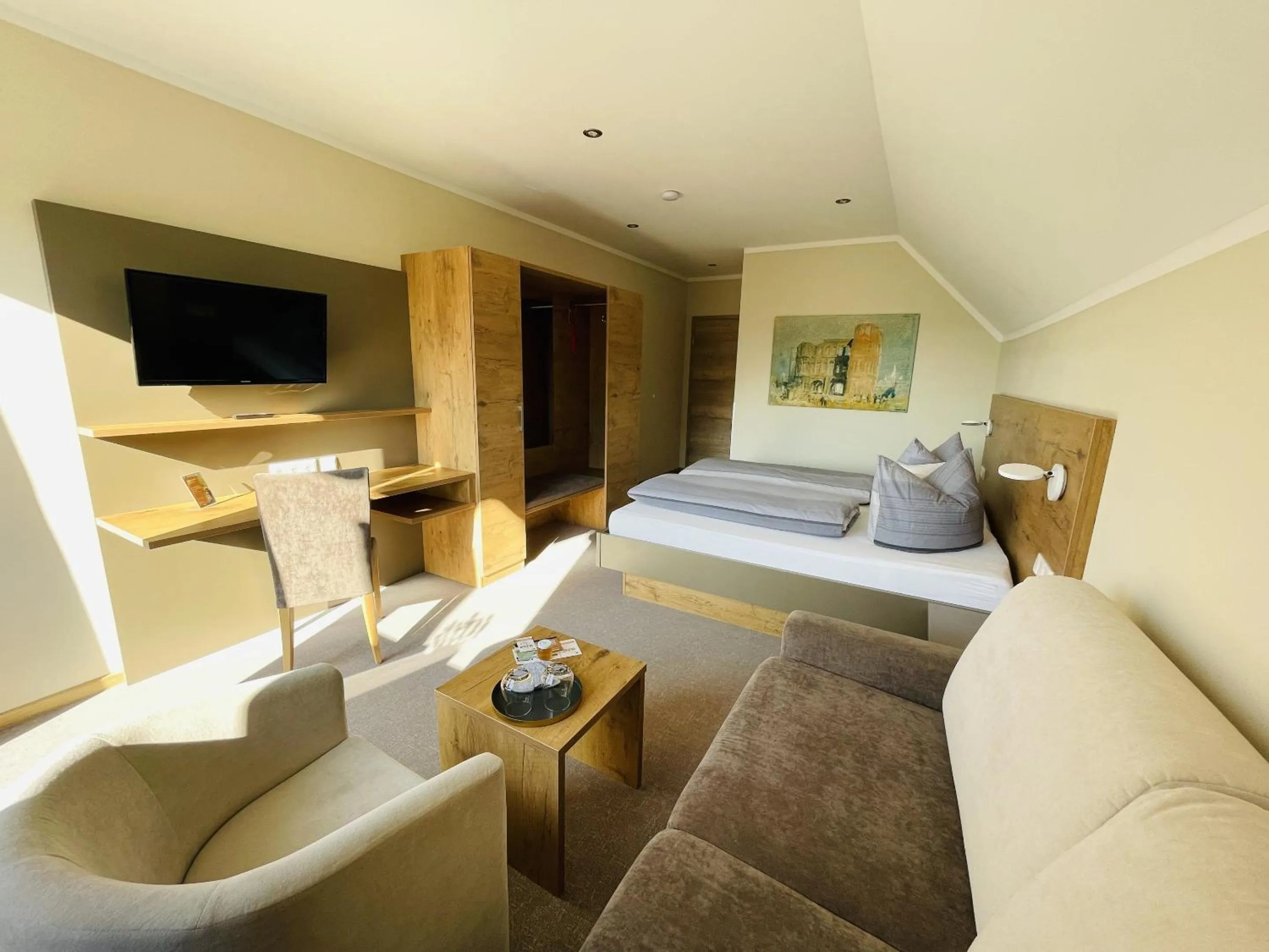 Bedroom, Bed in Weinbergs Loge