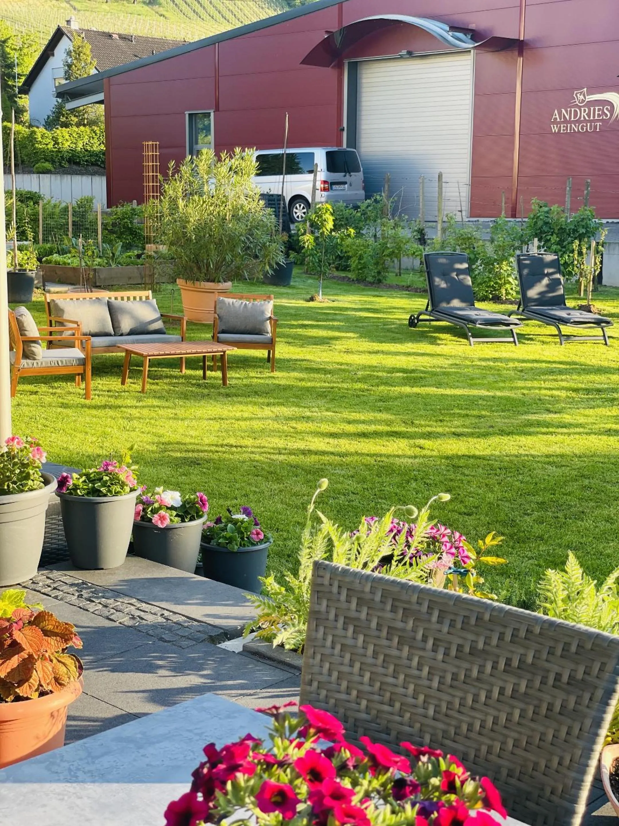 Garden in Weinbergs Loge