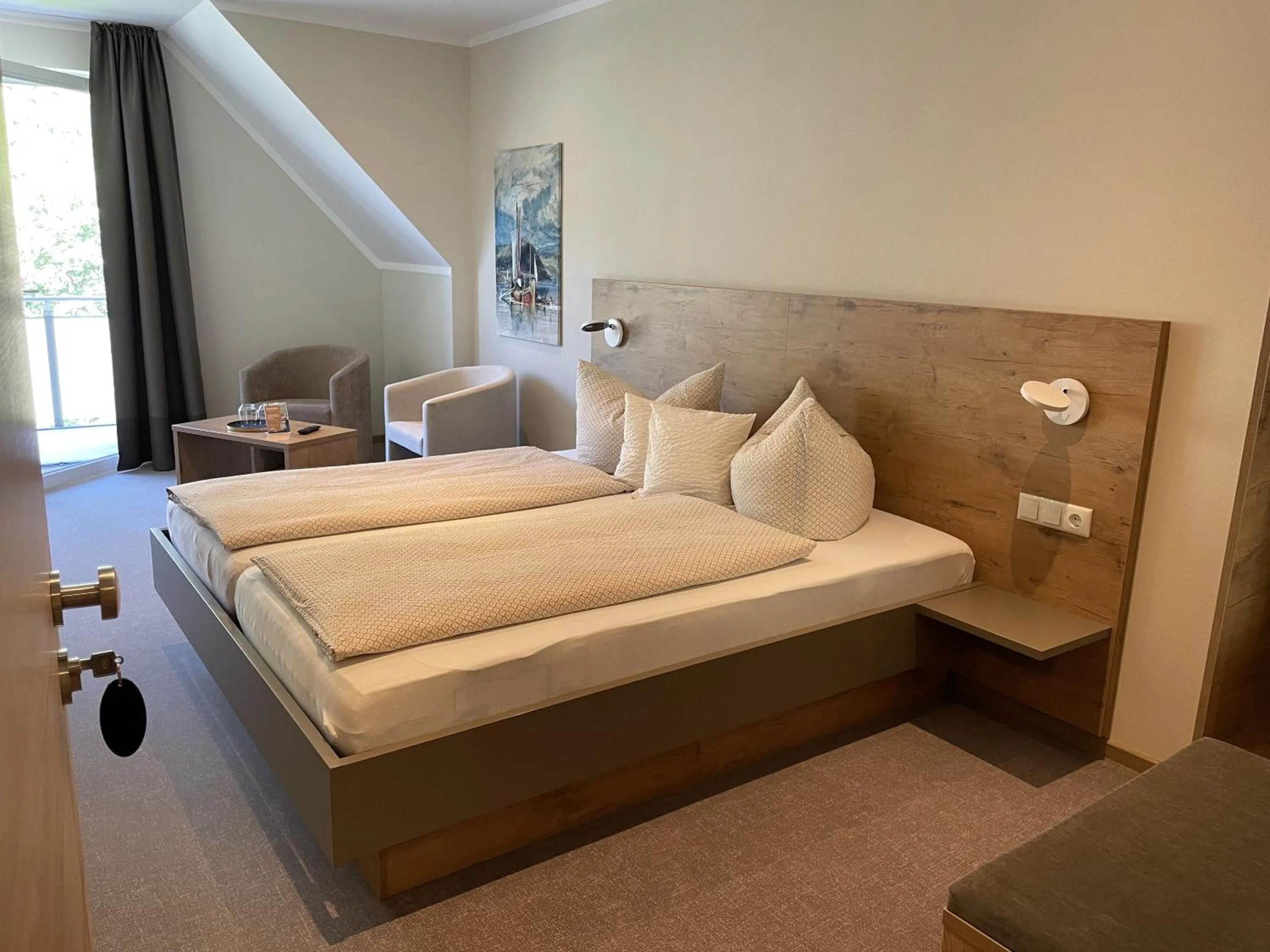 Bedroom, Bed in Weinbergs Loge