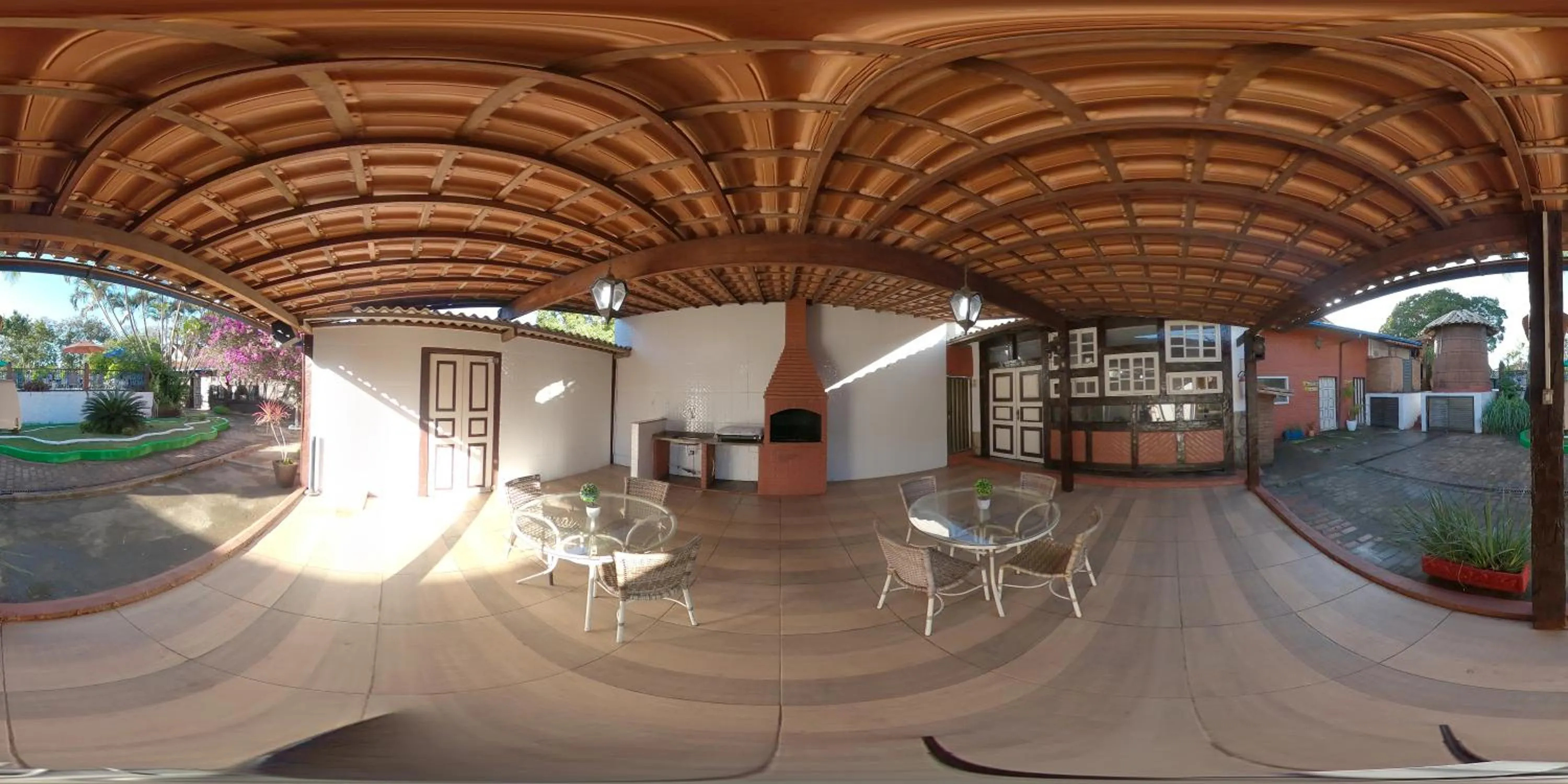 BBQ facilities in Quari Quara BY MN Hotéis