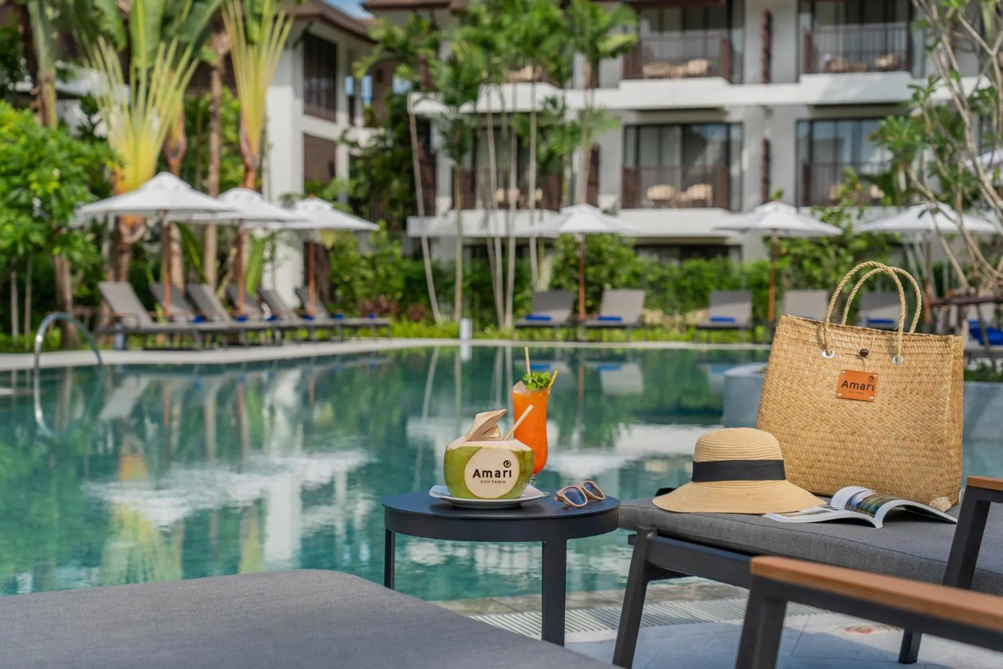 Swimming pool in Amari Koh Samui