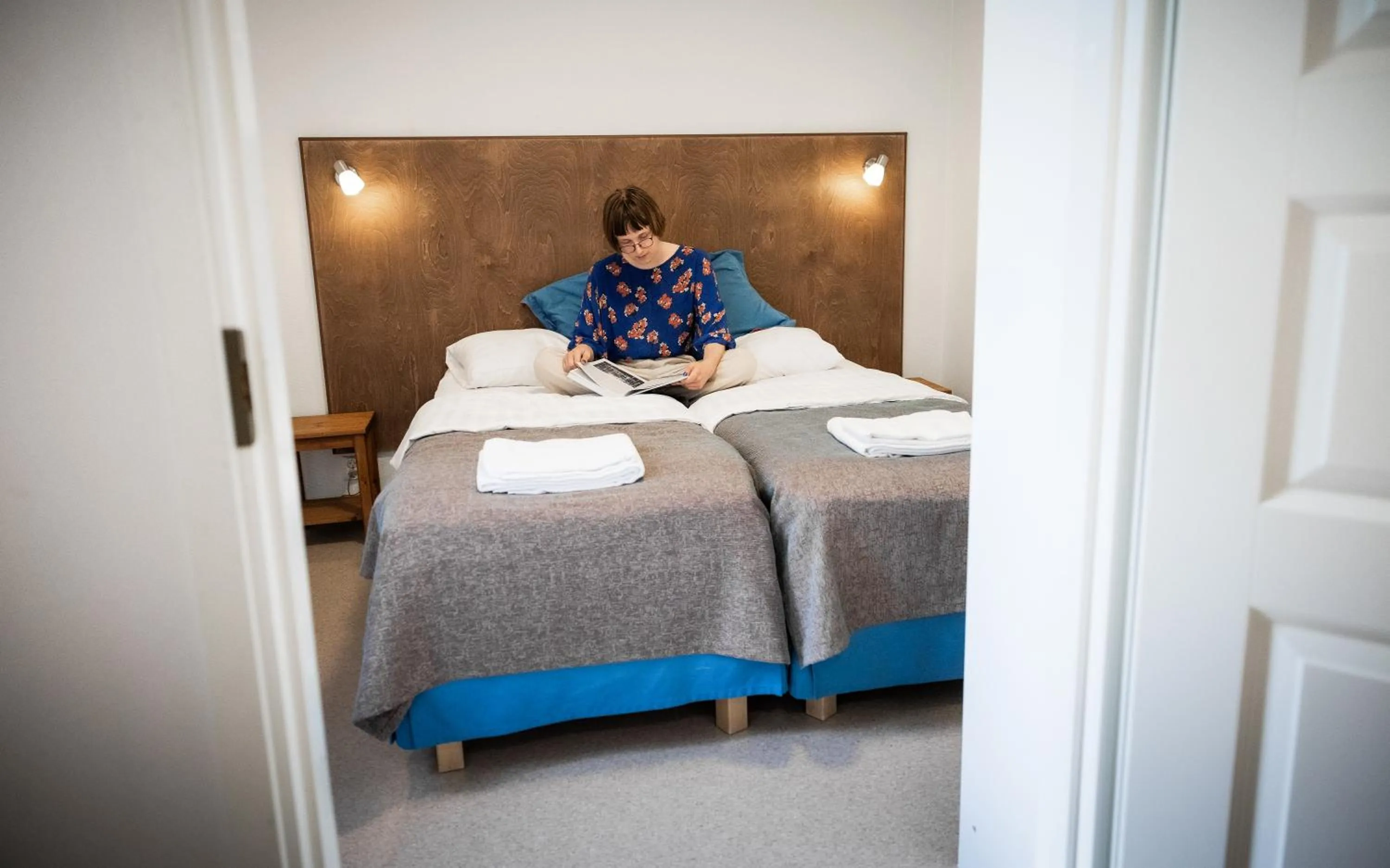 Bedroom, Bed in Oravi Apartments