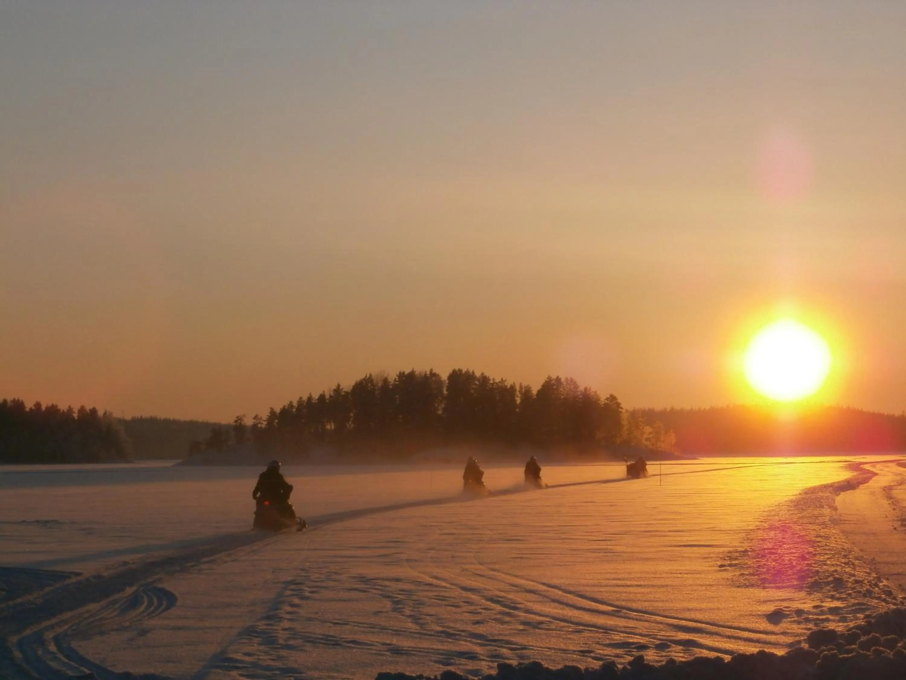 Winter in Oravi Apartments