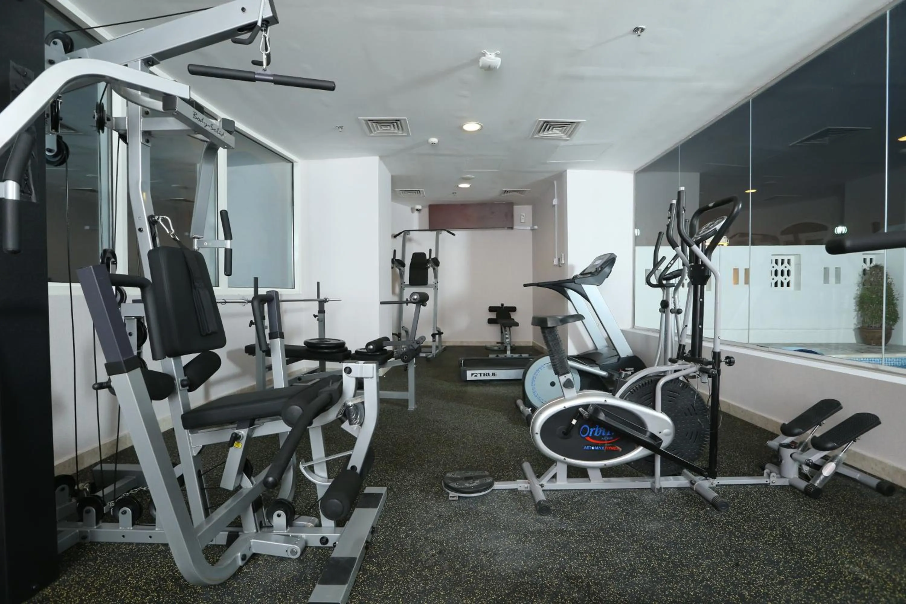 Fitness centre/facilities in The Victory Hotel